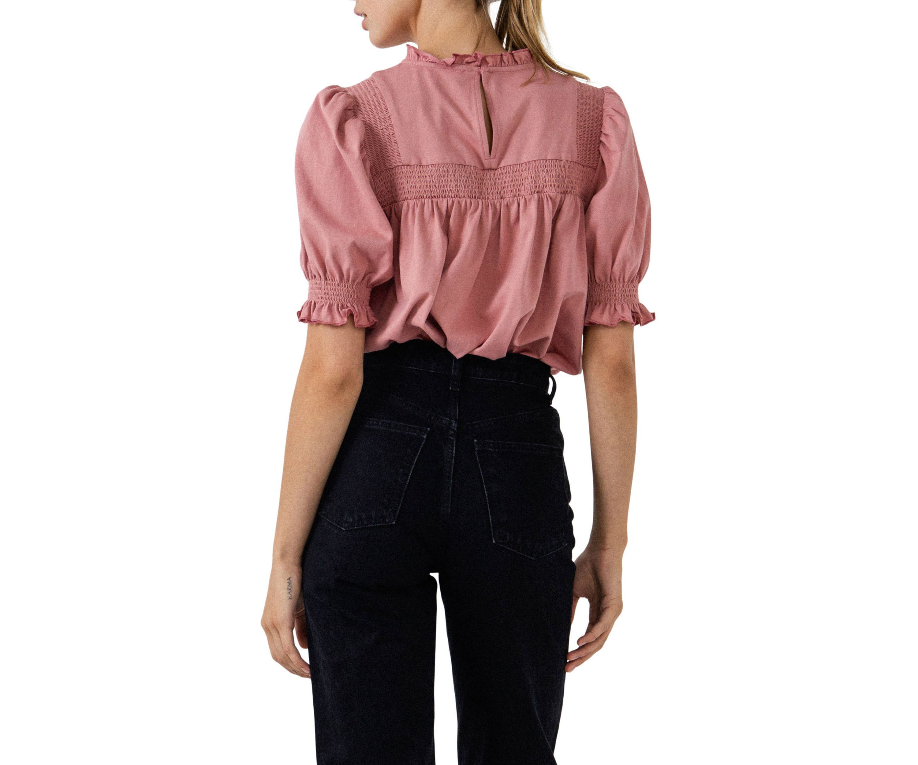 Smocking Yoke T-Shirt
