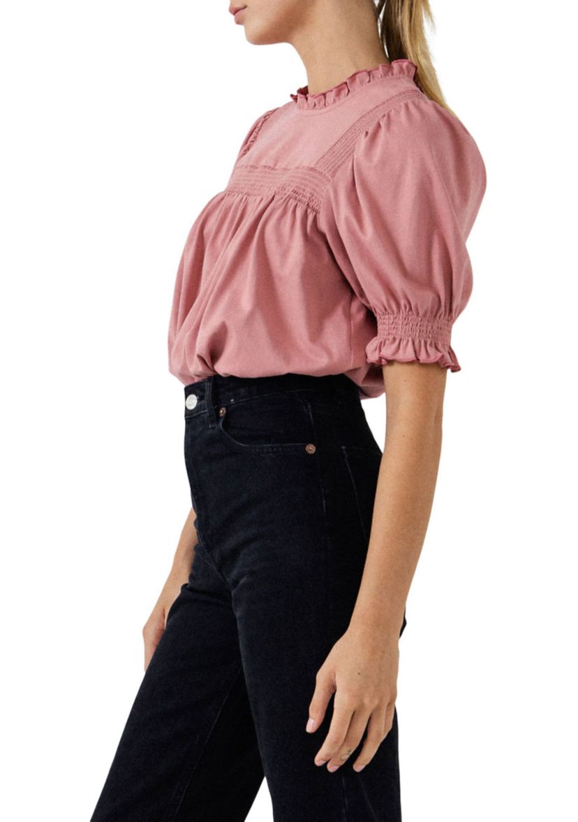 Smocking Yoke T-Shirt