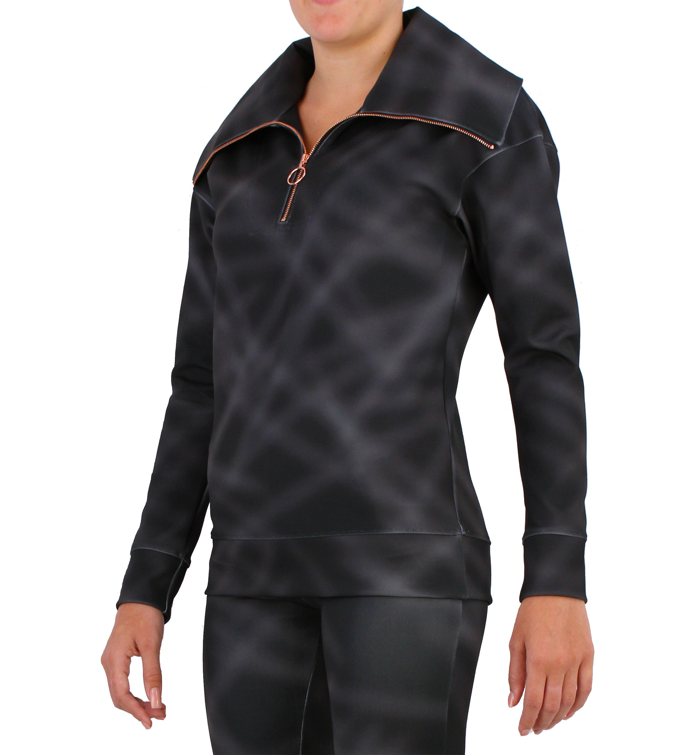 Womens Morgan Zip Top Pullover