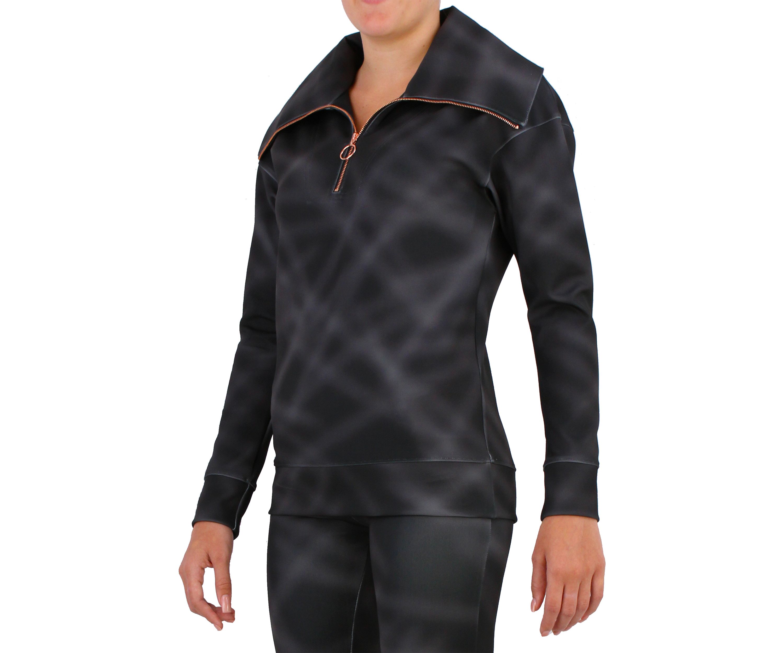 Womens Morgan Zip Top Pullover