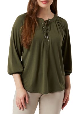 chaps plus size blouses
