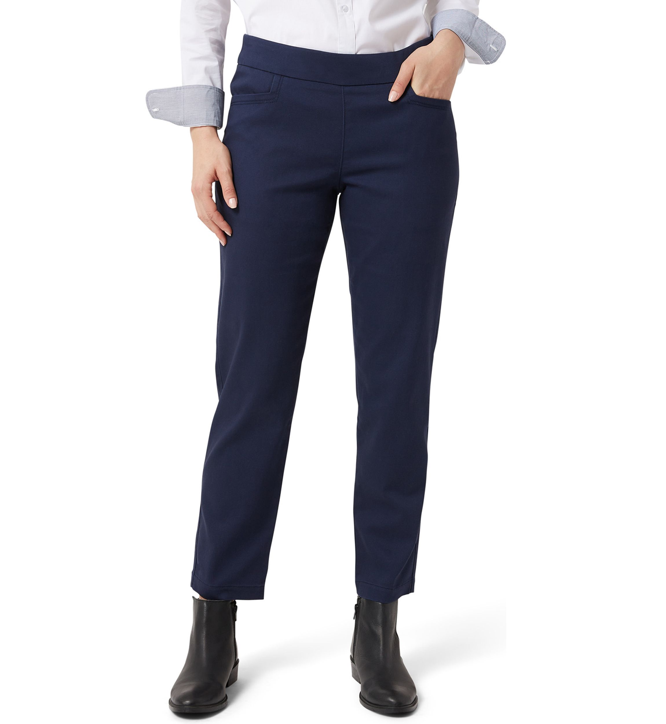 Pull Chaps Violet Col Crochet - Poches Boutonnées, Câble, Taille PXL - Occasion