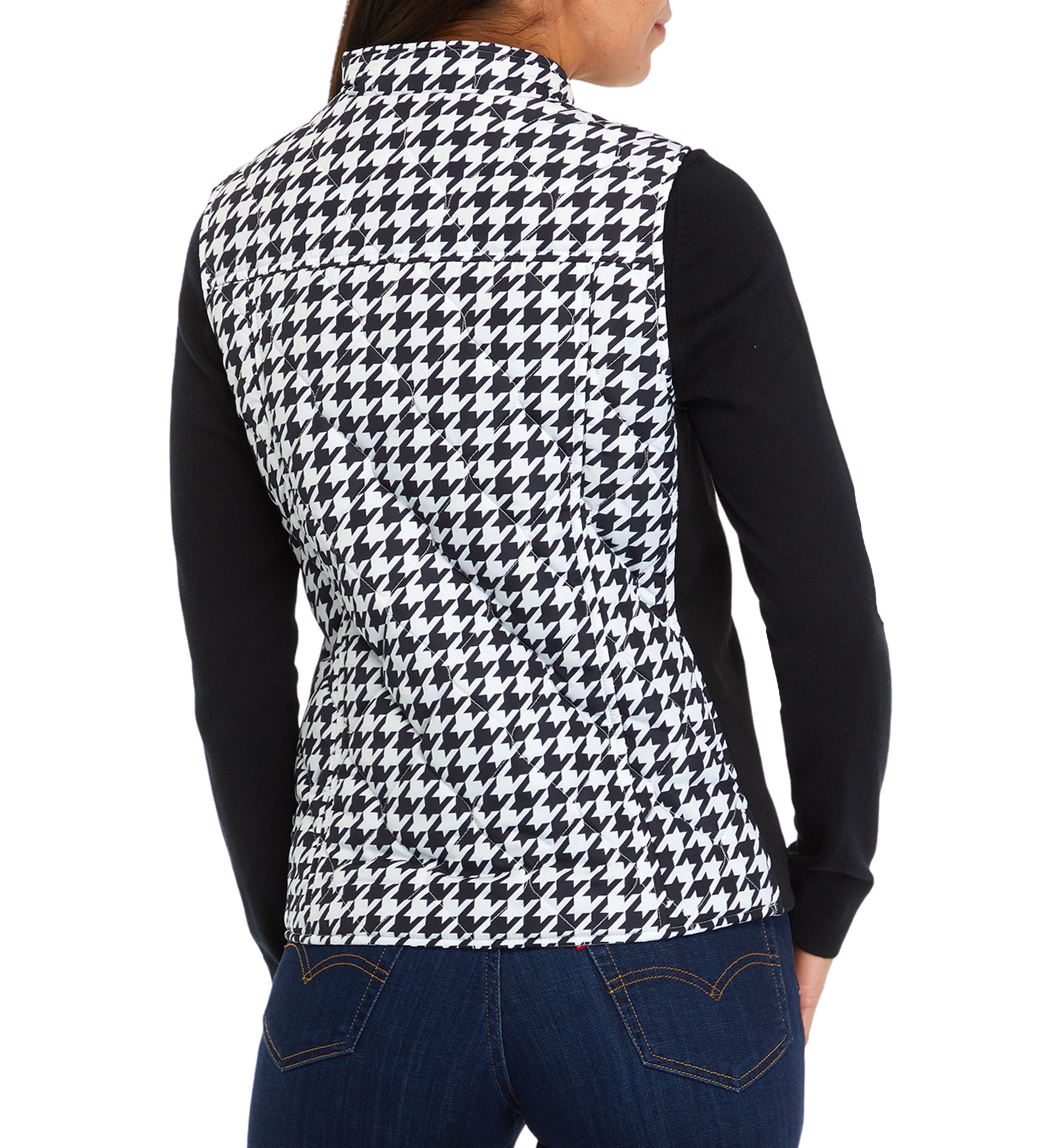 Petite Side Rib Printed Vest 