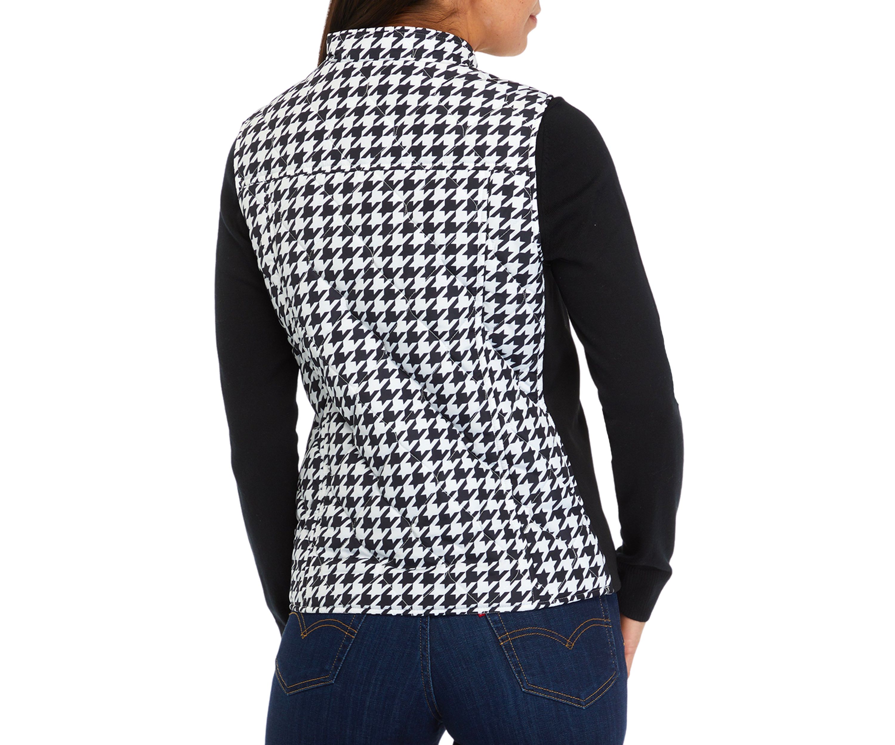 Petite Side Rib Printed Vest 