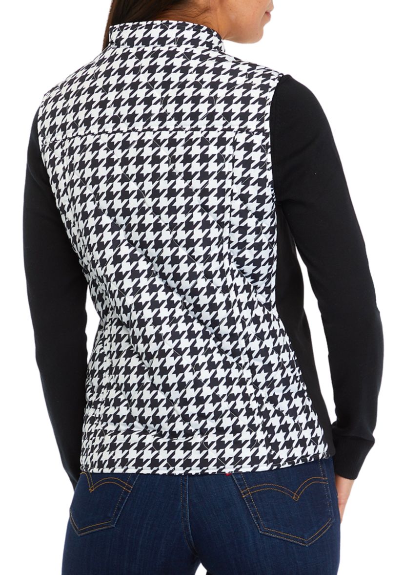 Petite Side Rib Printed Vest 