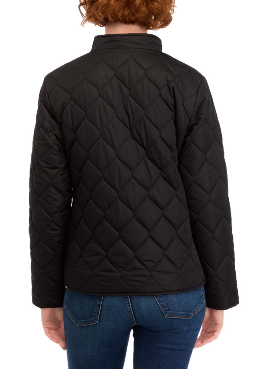 Petite Side Rib Puff Jacket 