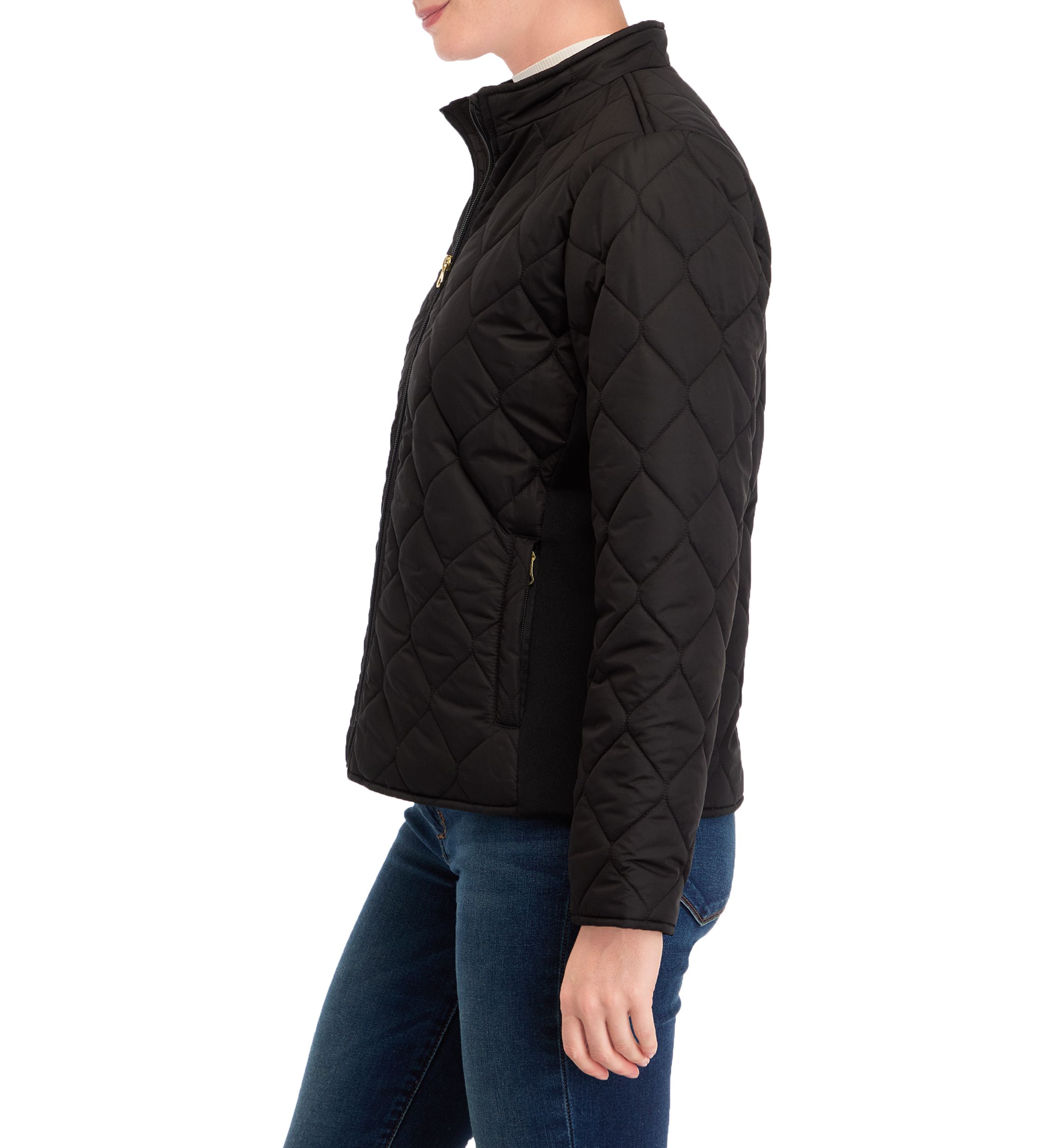 Petite Side Rib Puff Jacket 
