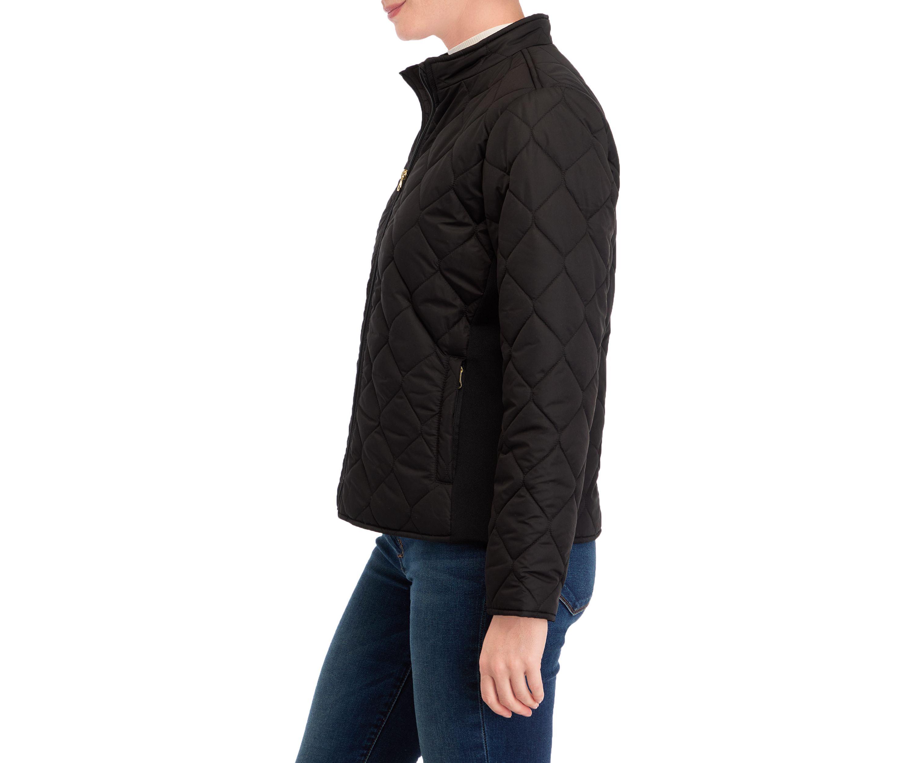 Petite Side Rib Puff Jacket 
