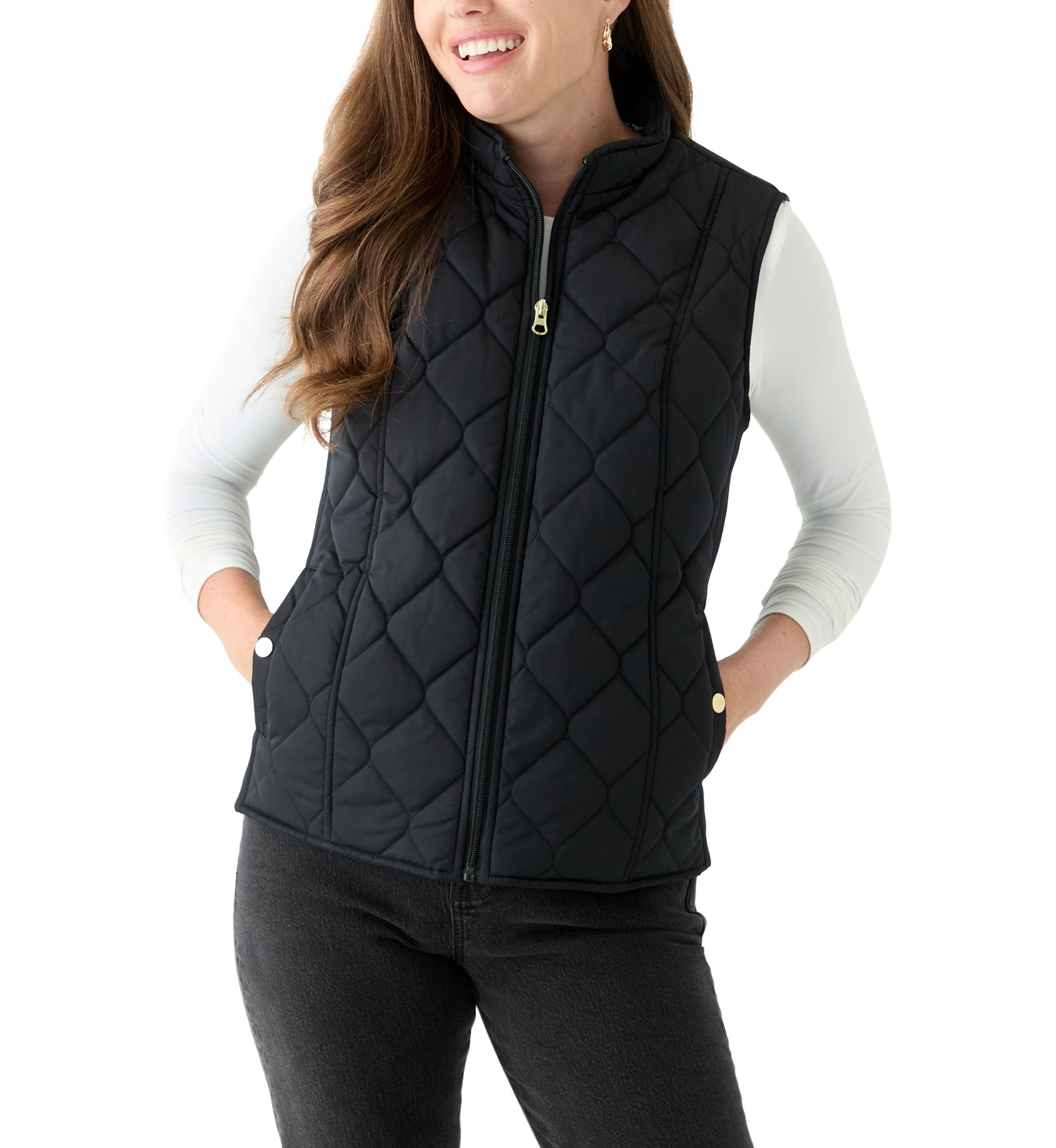 Petite Side Ribbed Vest