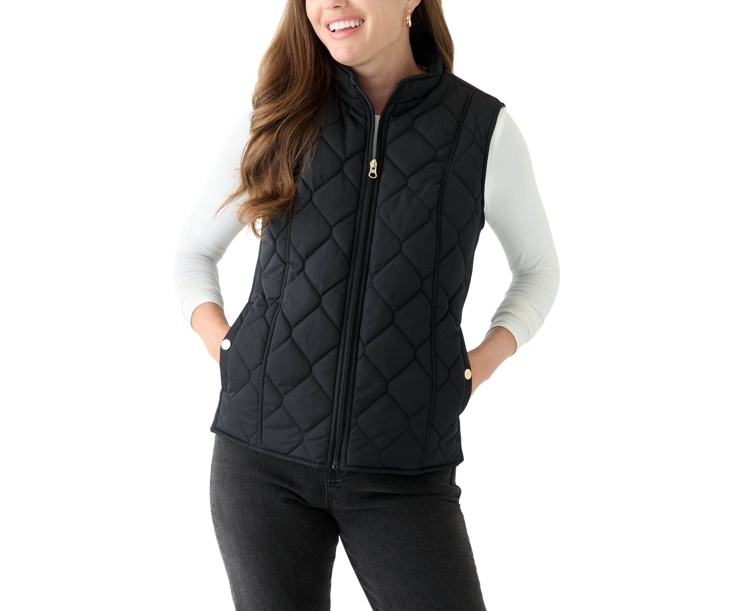 Petite Side Ribbed Vest