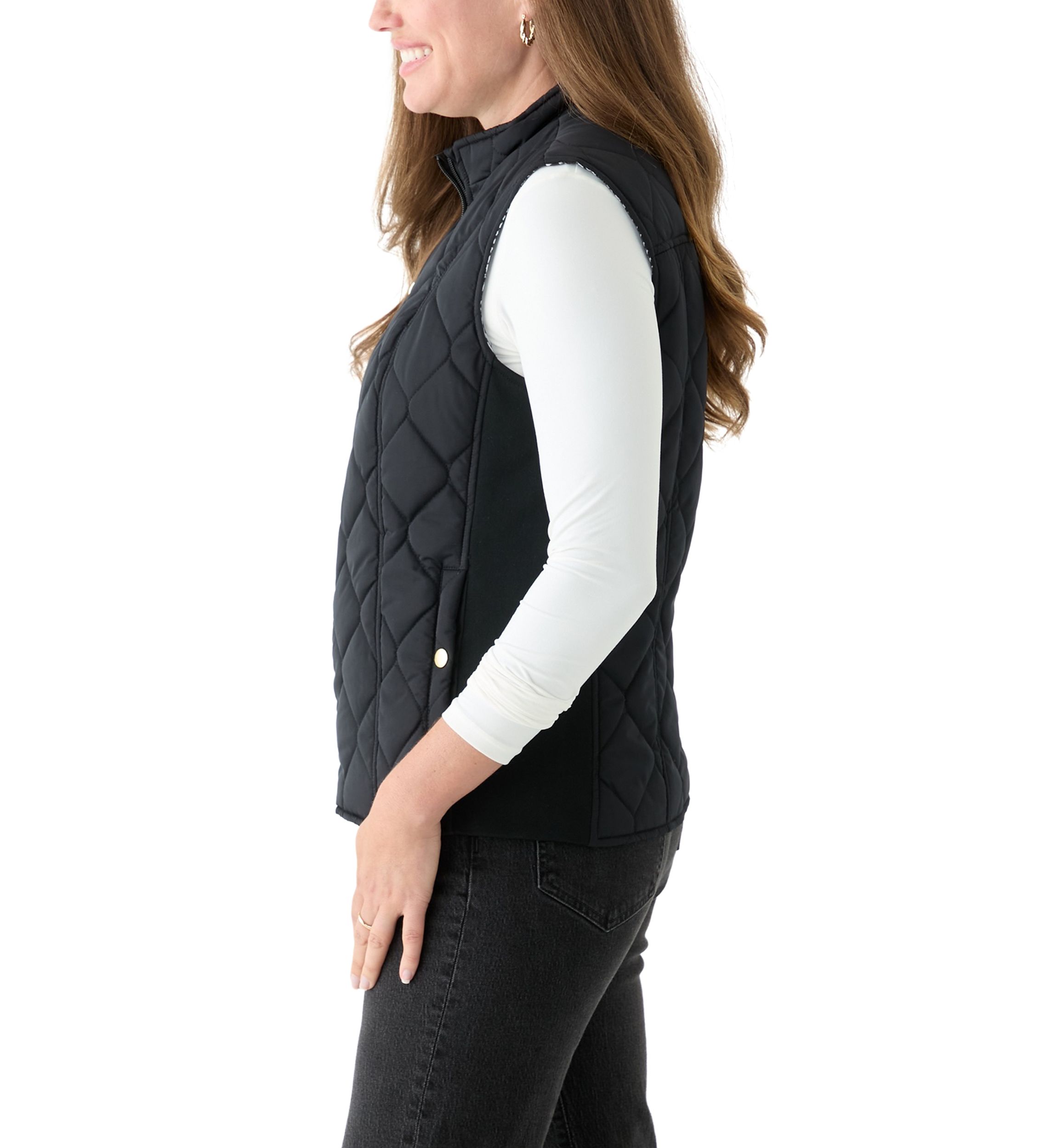 Petite Side Ribbed Vest