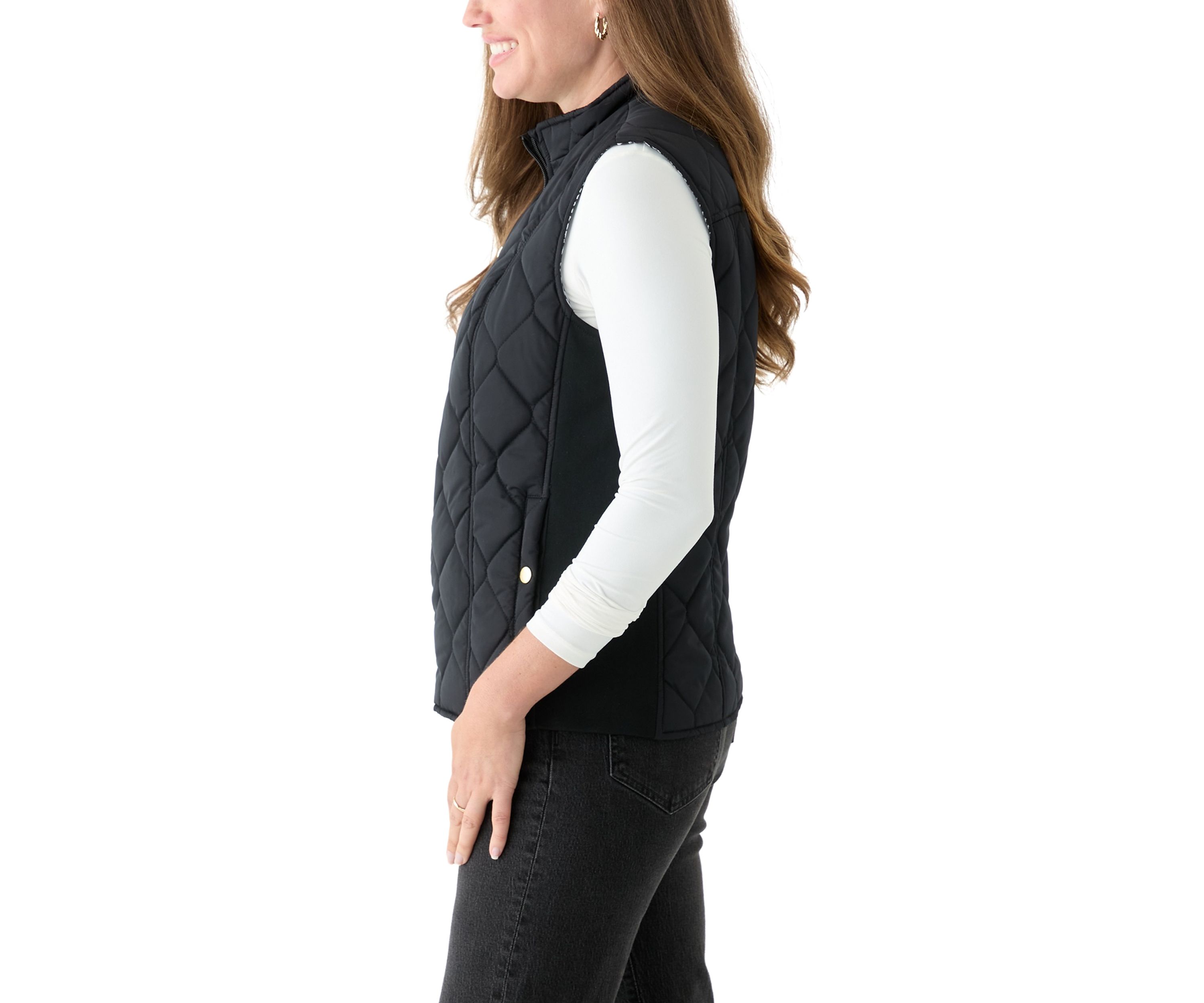 Petite Side Ribbed Vest