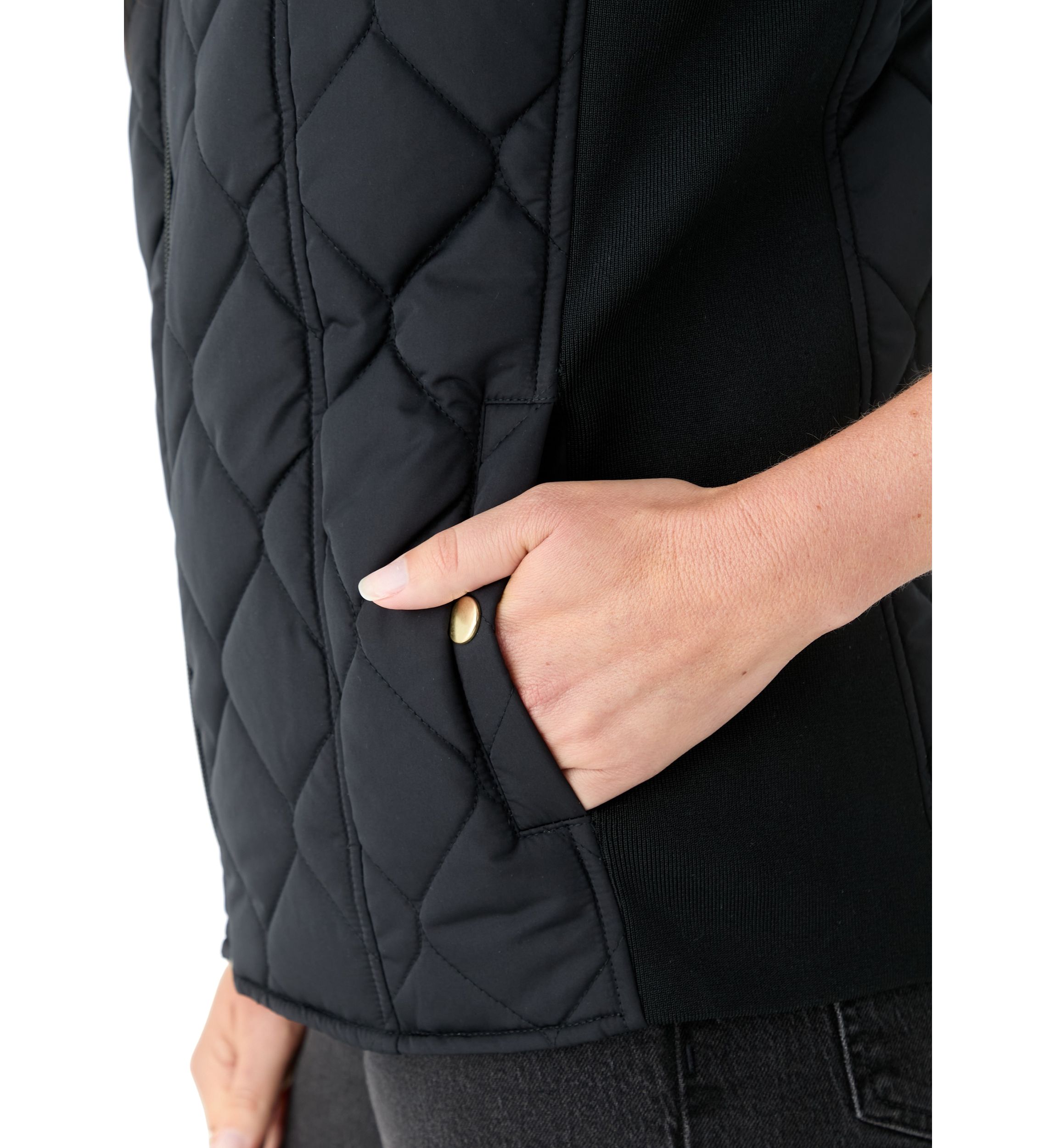 Petite Side Ribbed Vest