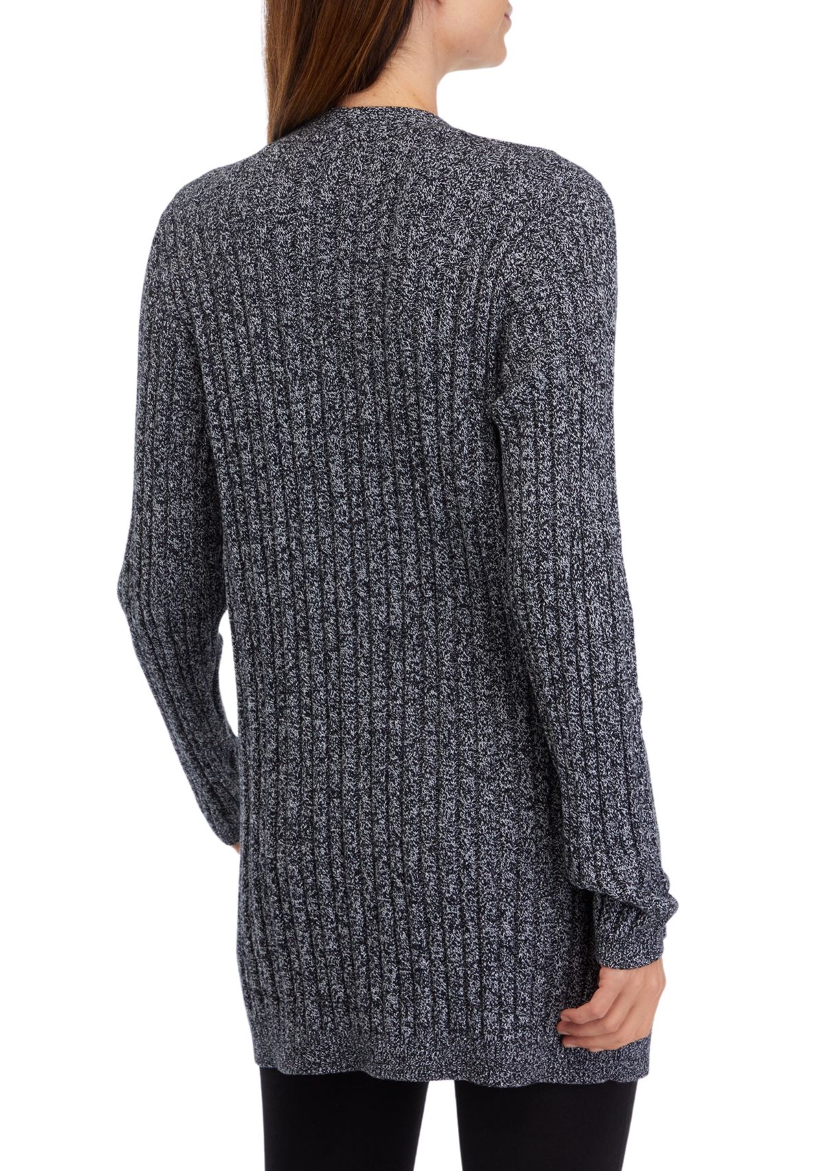 Womens Long Sleeve Cable Knit Cardigan 