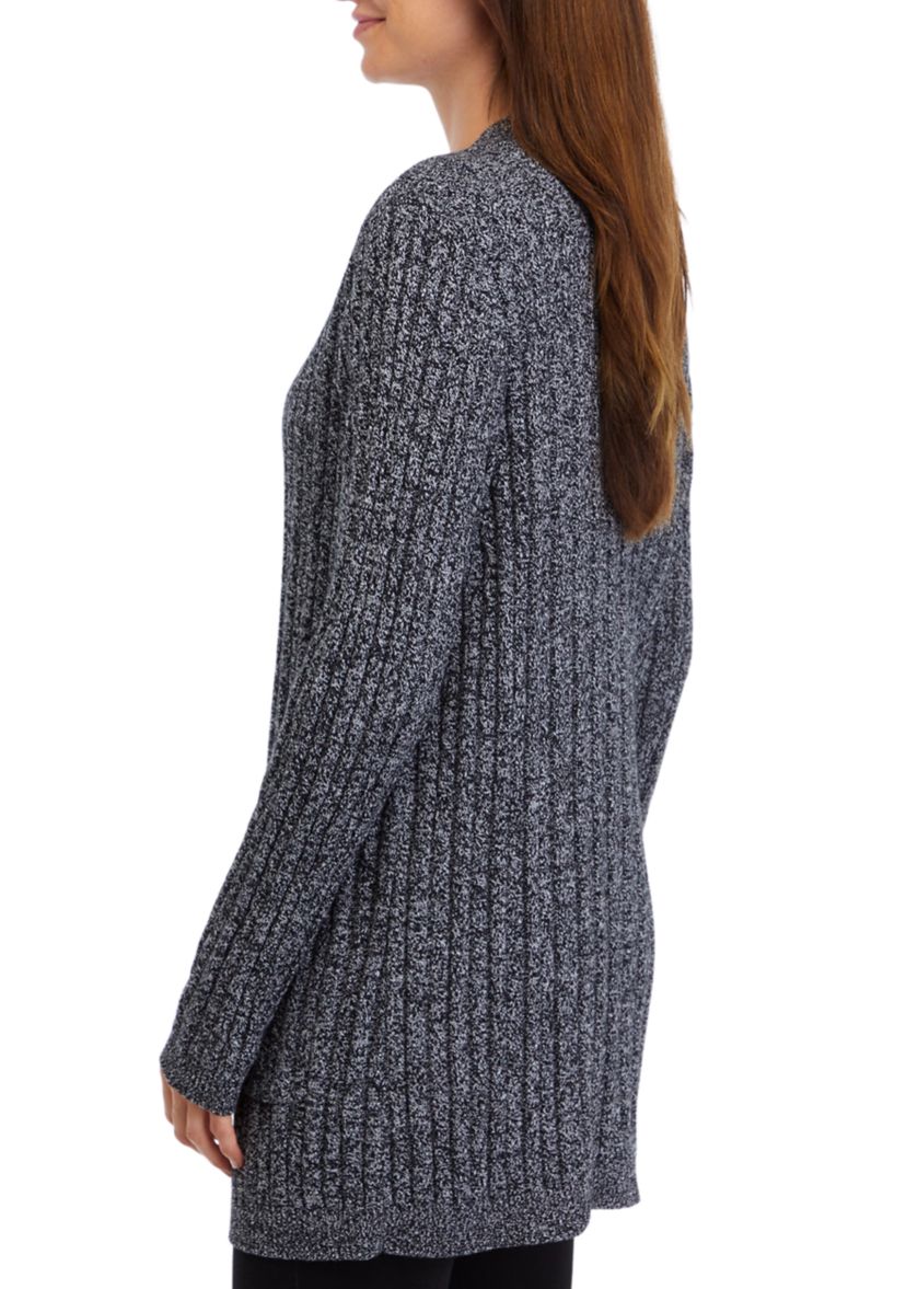Womens Long Sleeve Cable Knit Cardigan 