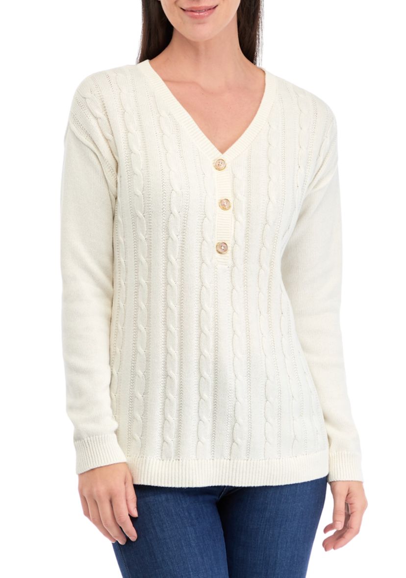 Womens Sweater Knit Cardigan