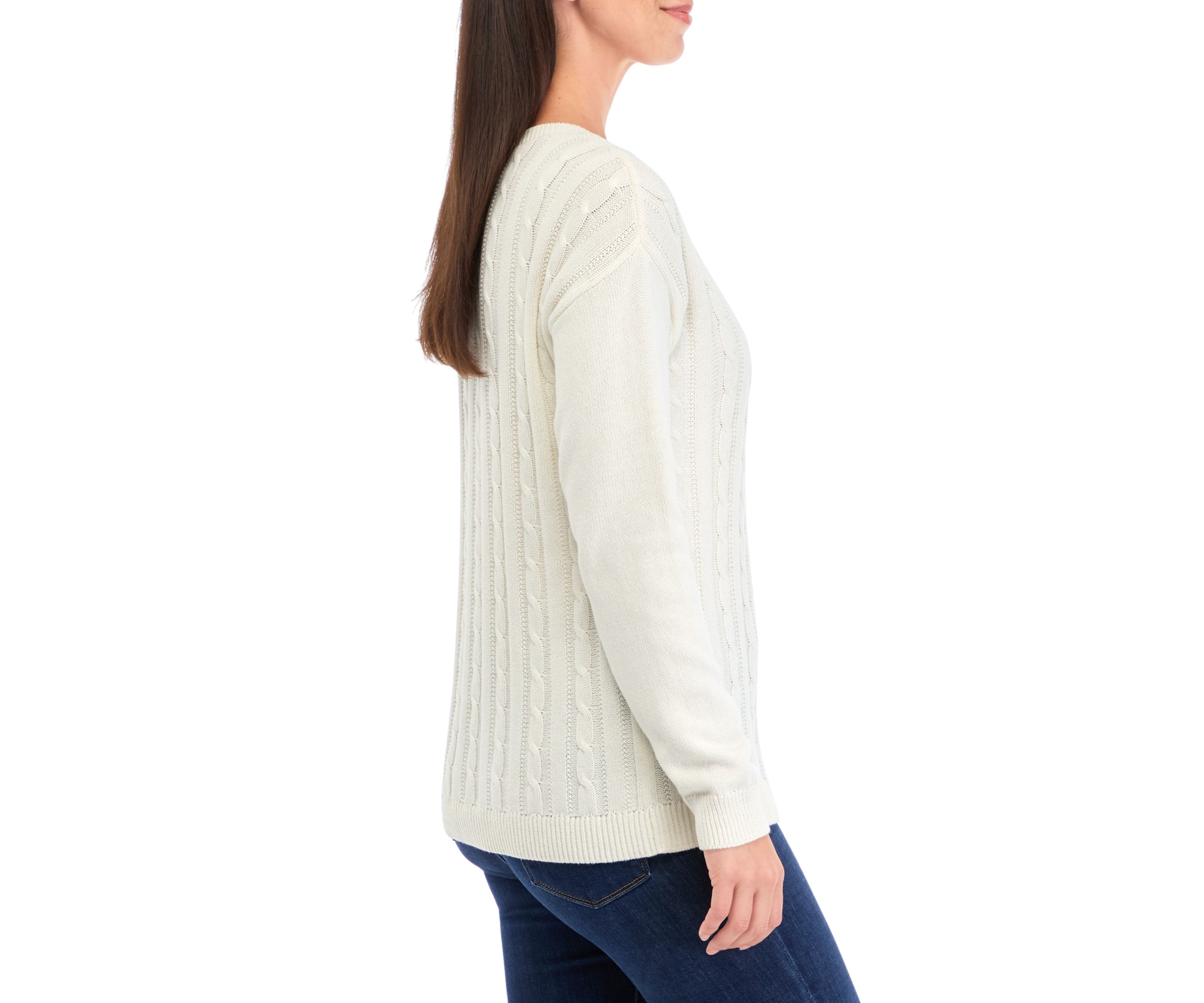 Womens Sweater Knit Cardigan