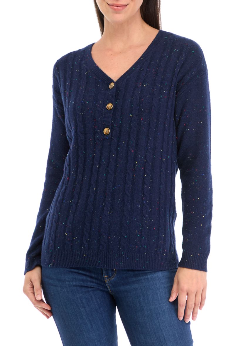 Womens Cable Knit Sweater