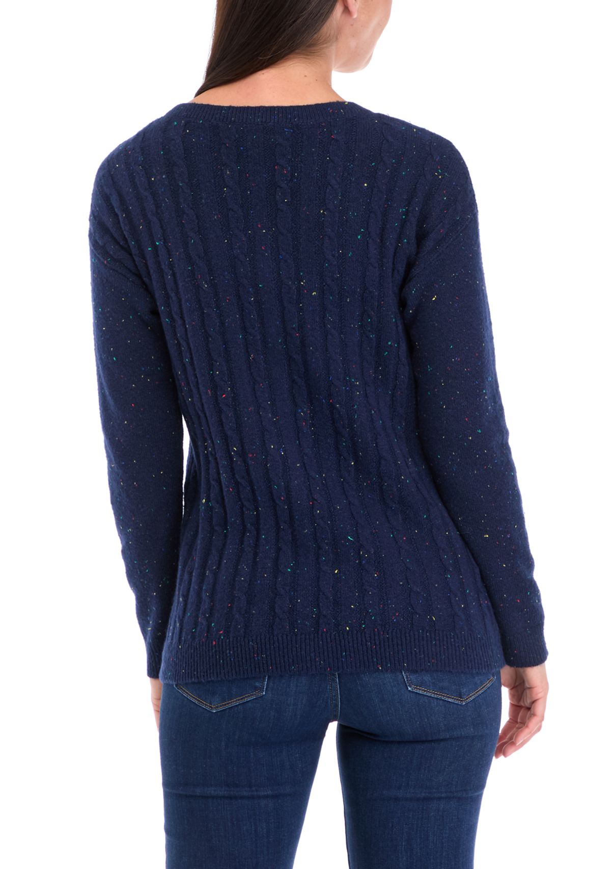 Womens Cable Knit Sweater
