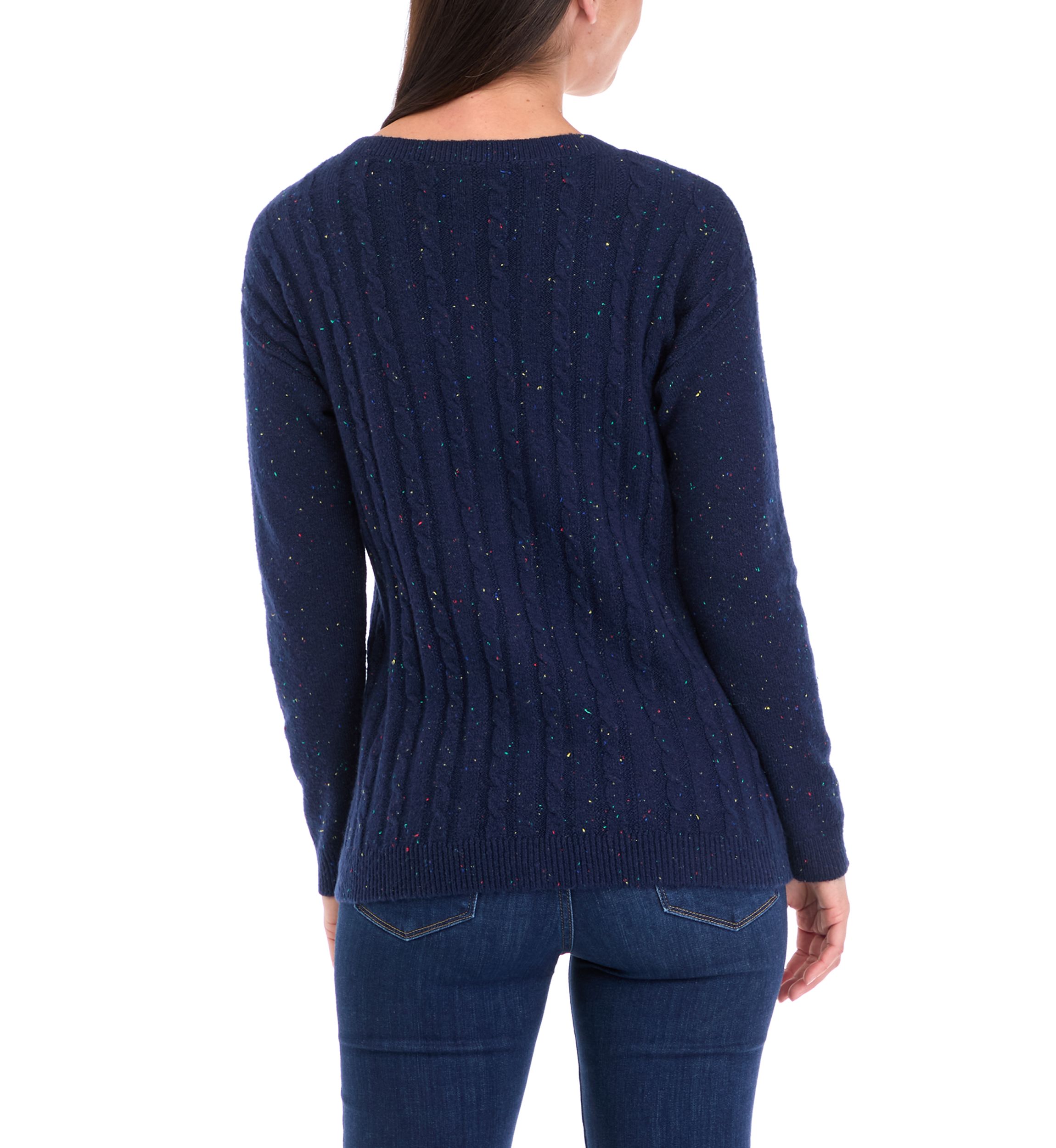 Womens Cable Knit Sweater
