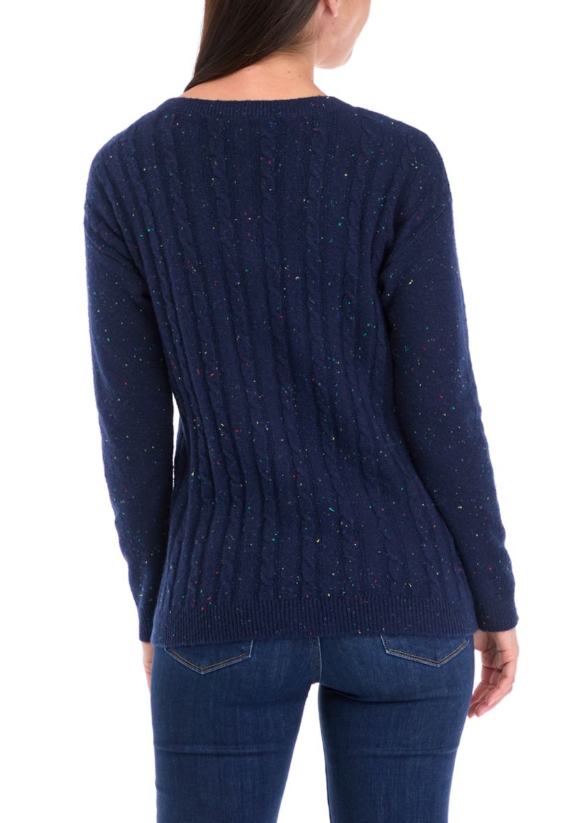 Womens Cable Knit Sweater