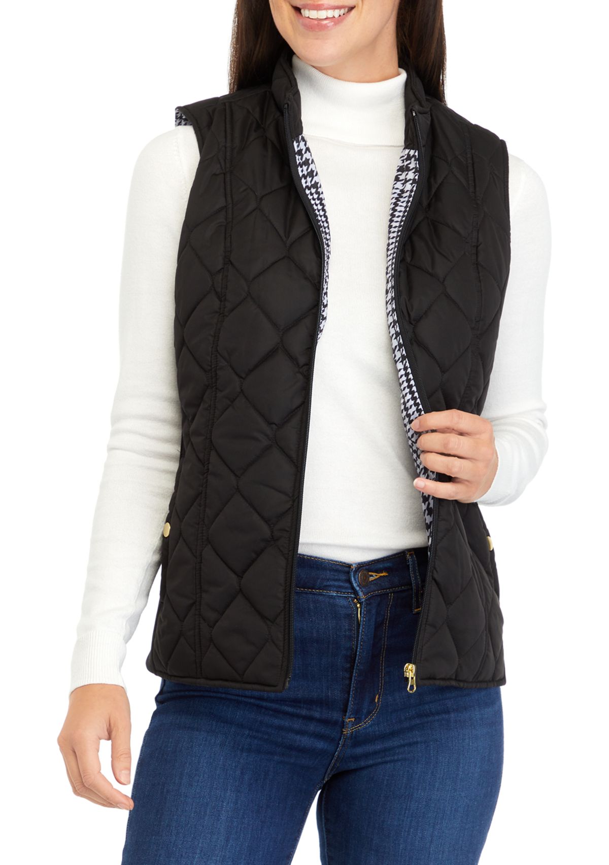 Plus Size Side Rib Vest 