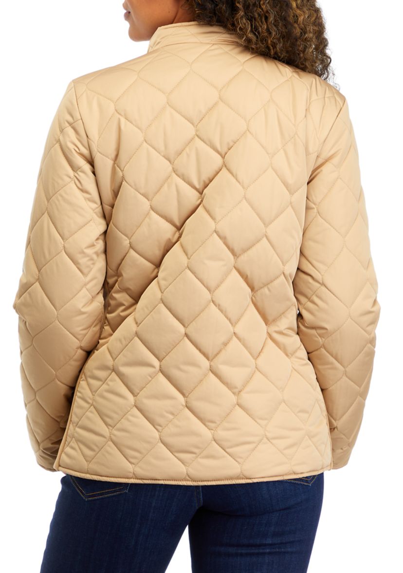 Womens Side Rib Puff Jacket