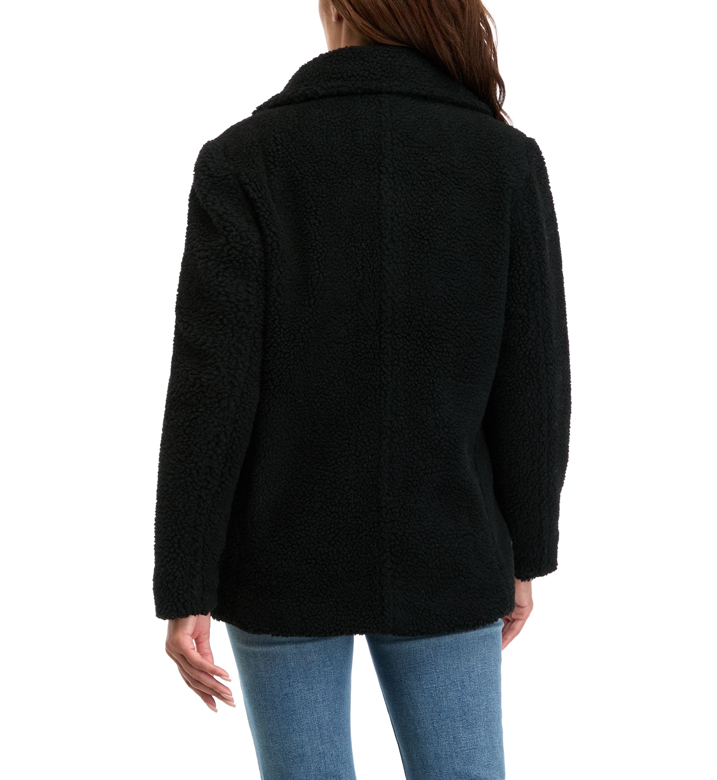 Womens Long Sleeve Sherpa Jacket