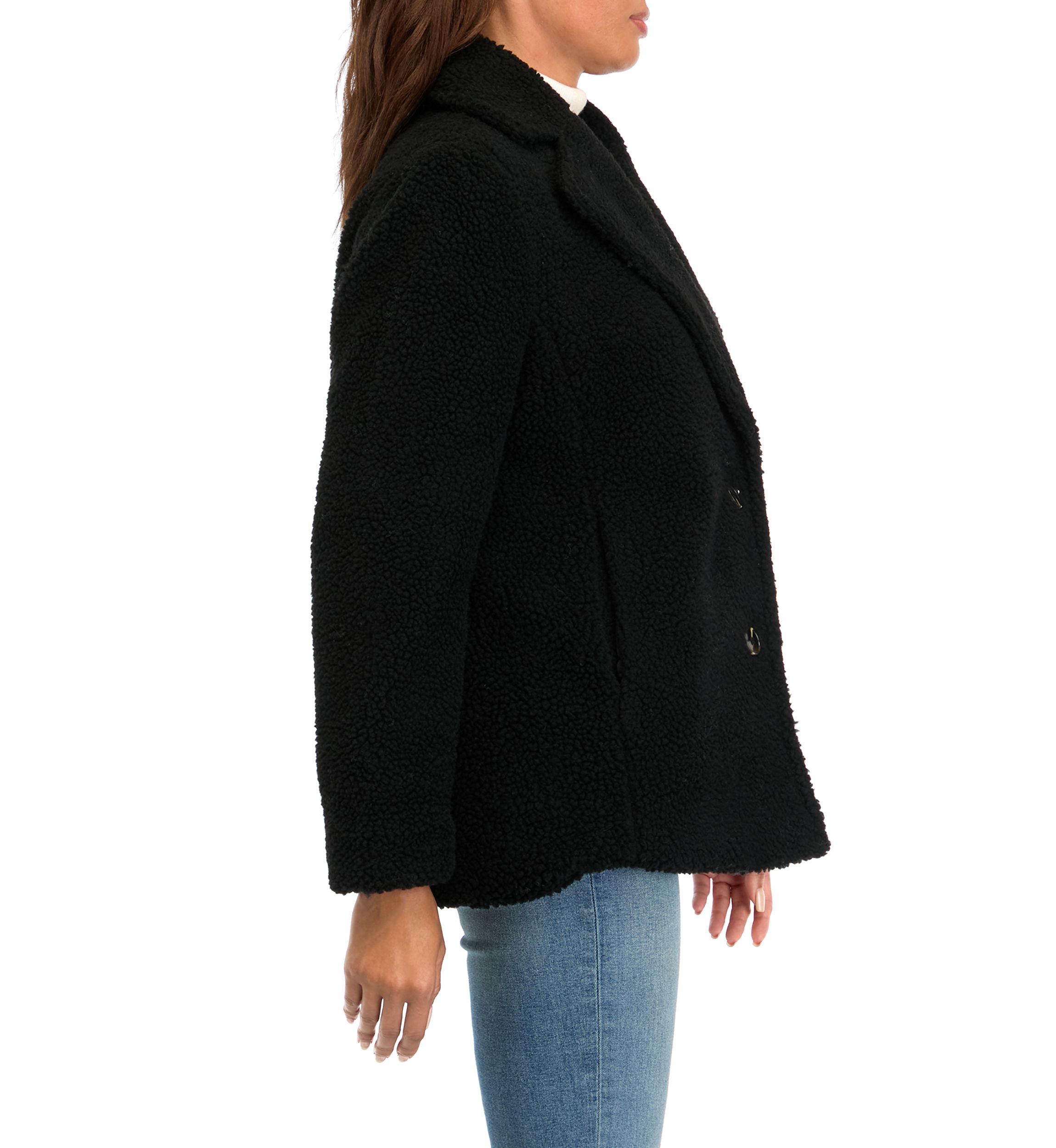 Womens Long Sleeve Sherpa Jacket