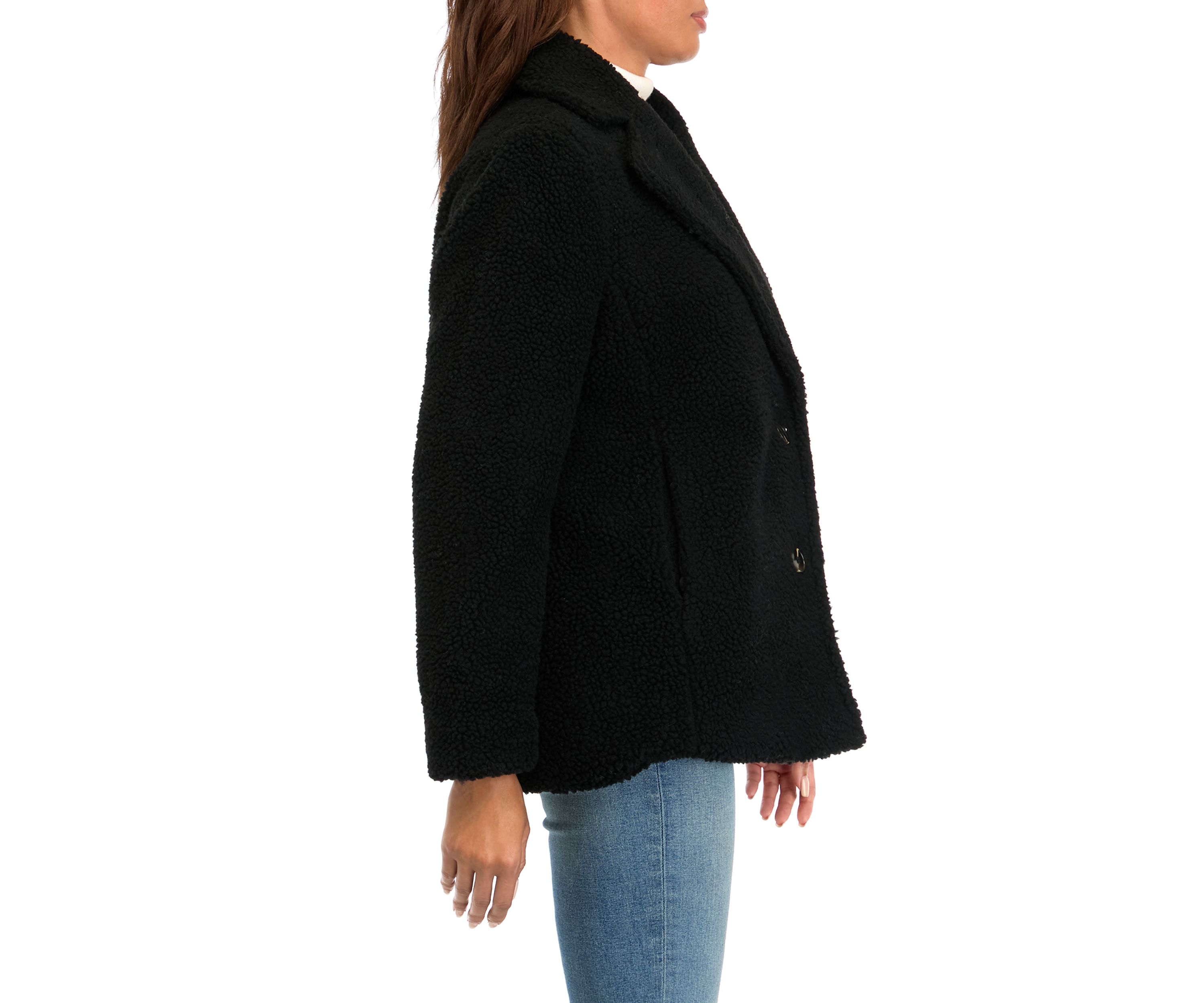 Womens Long Sleeve Sherpa Jacket