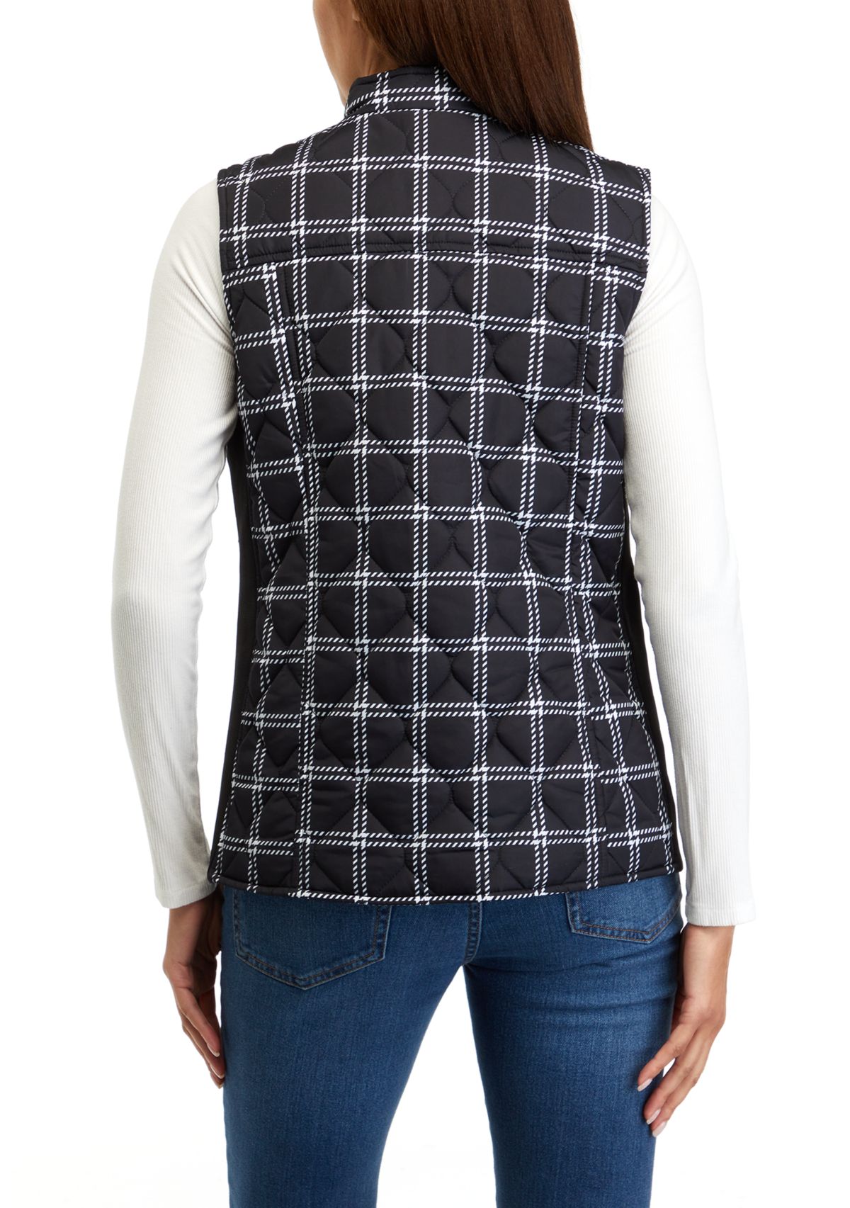   Womens Printed Side Rib Vest 