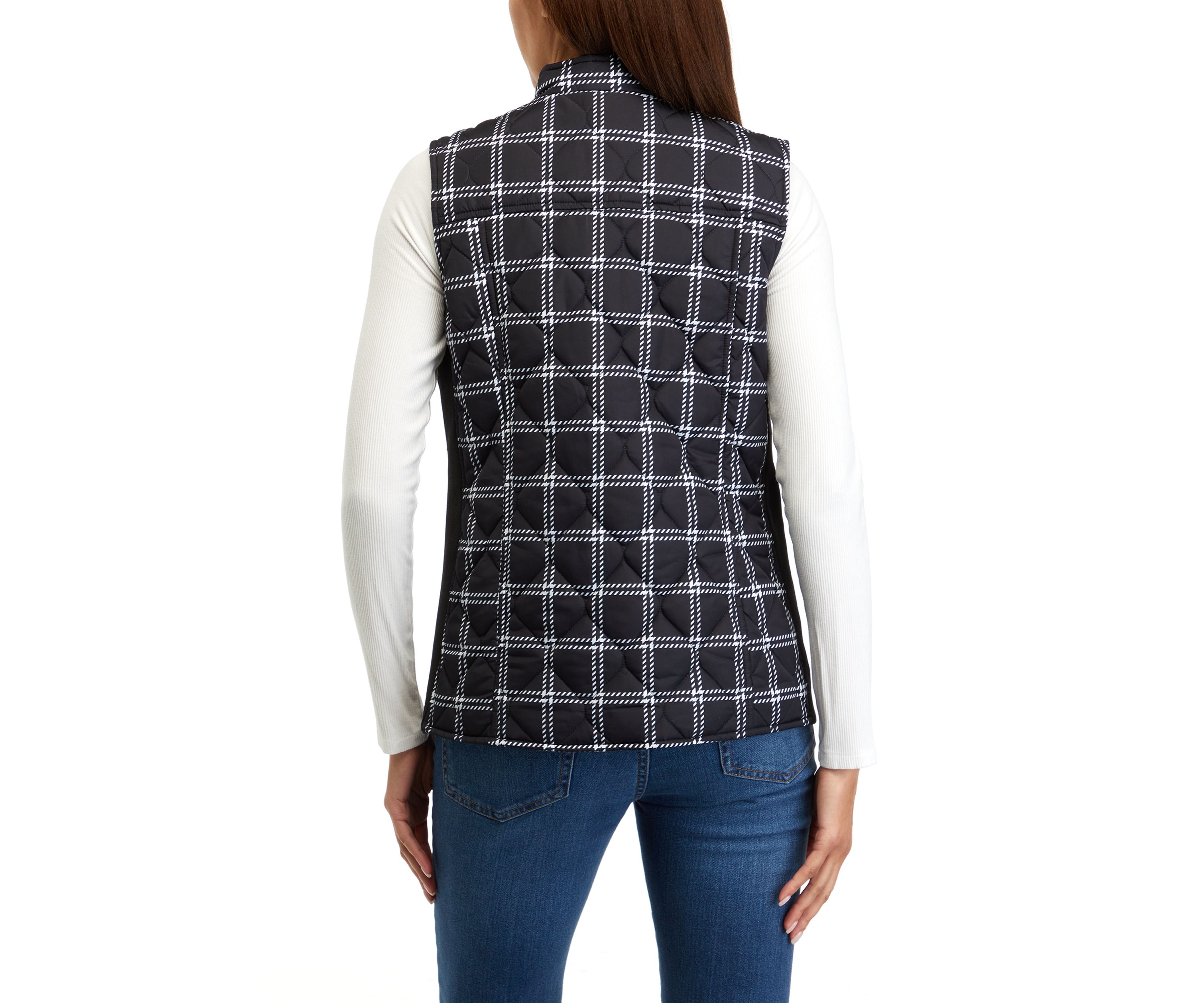   Womens Printed Side Rib Vest 