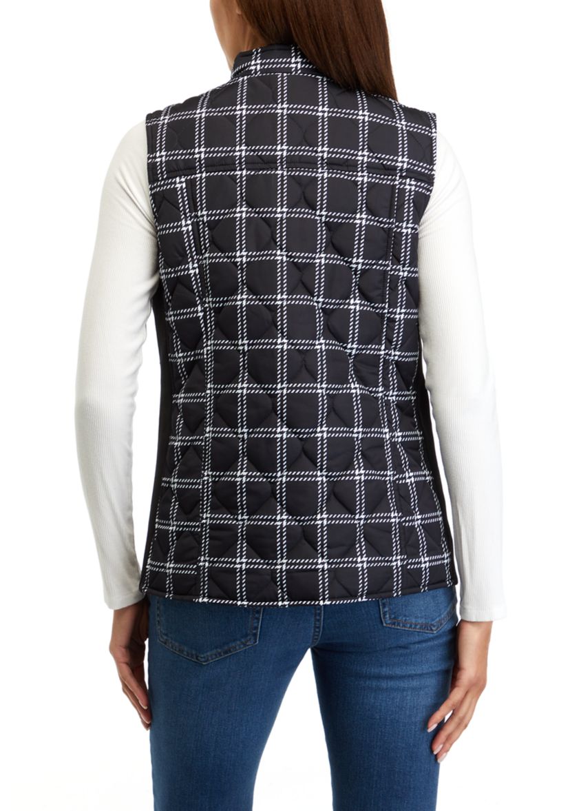   Womens Printed Side Rib Vest 