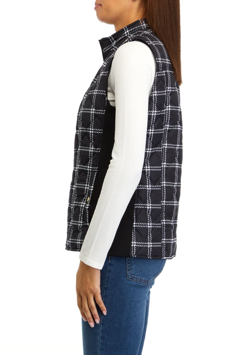   Womens Printed Side Rib Vest 