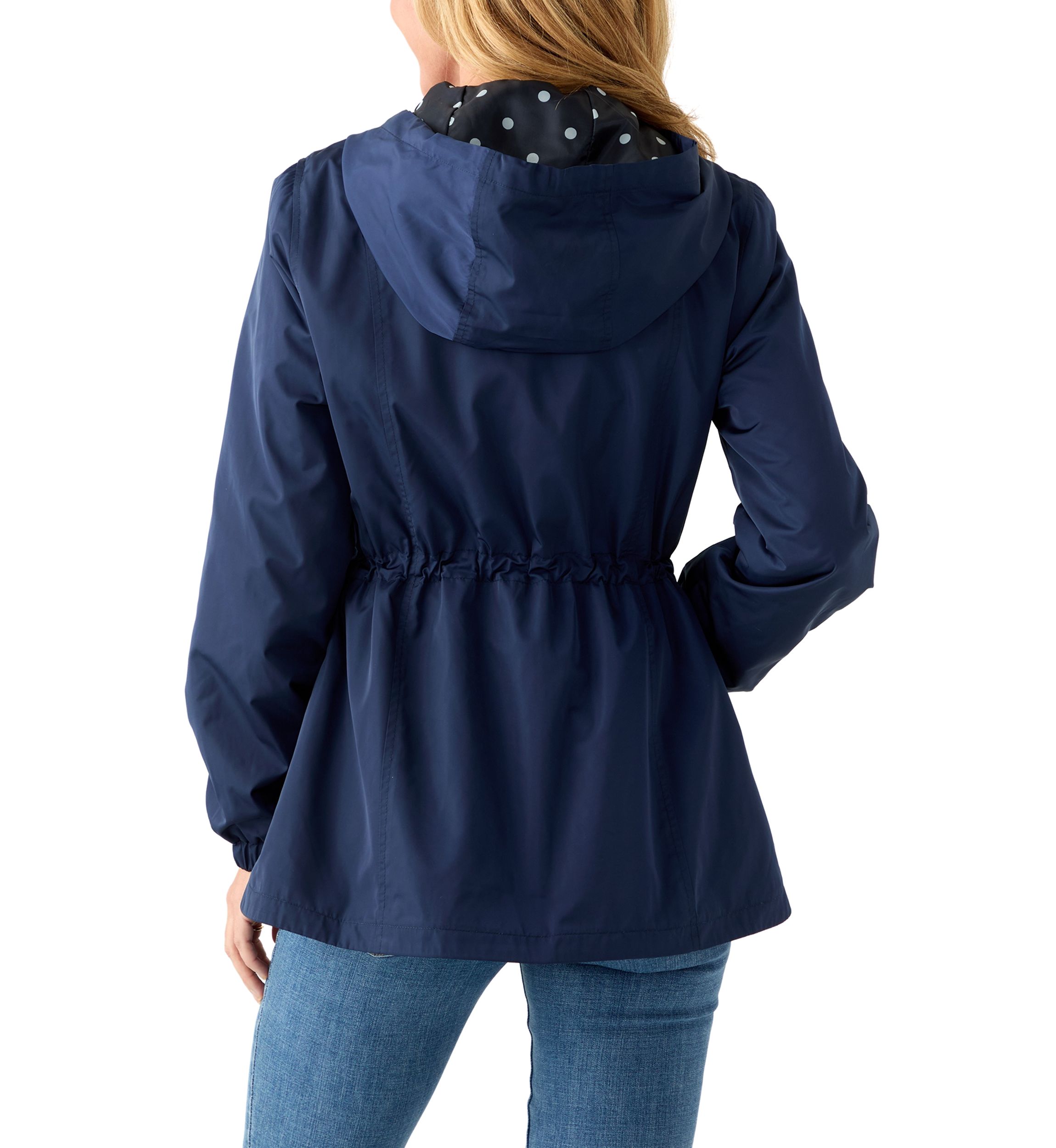 Womens Hooded Anorak Jacket
