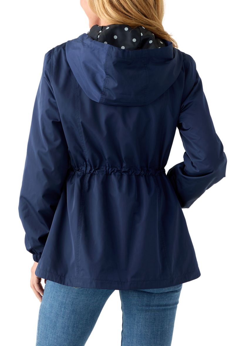 Womens Hooded Anorak Jacket
