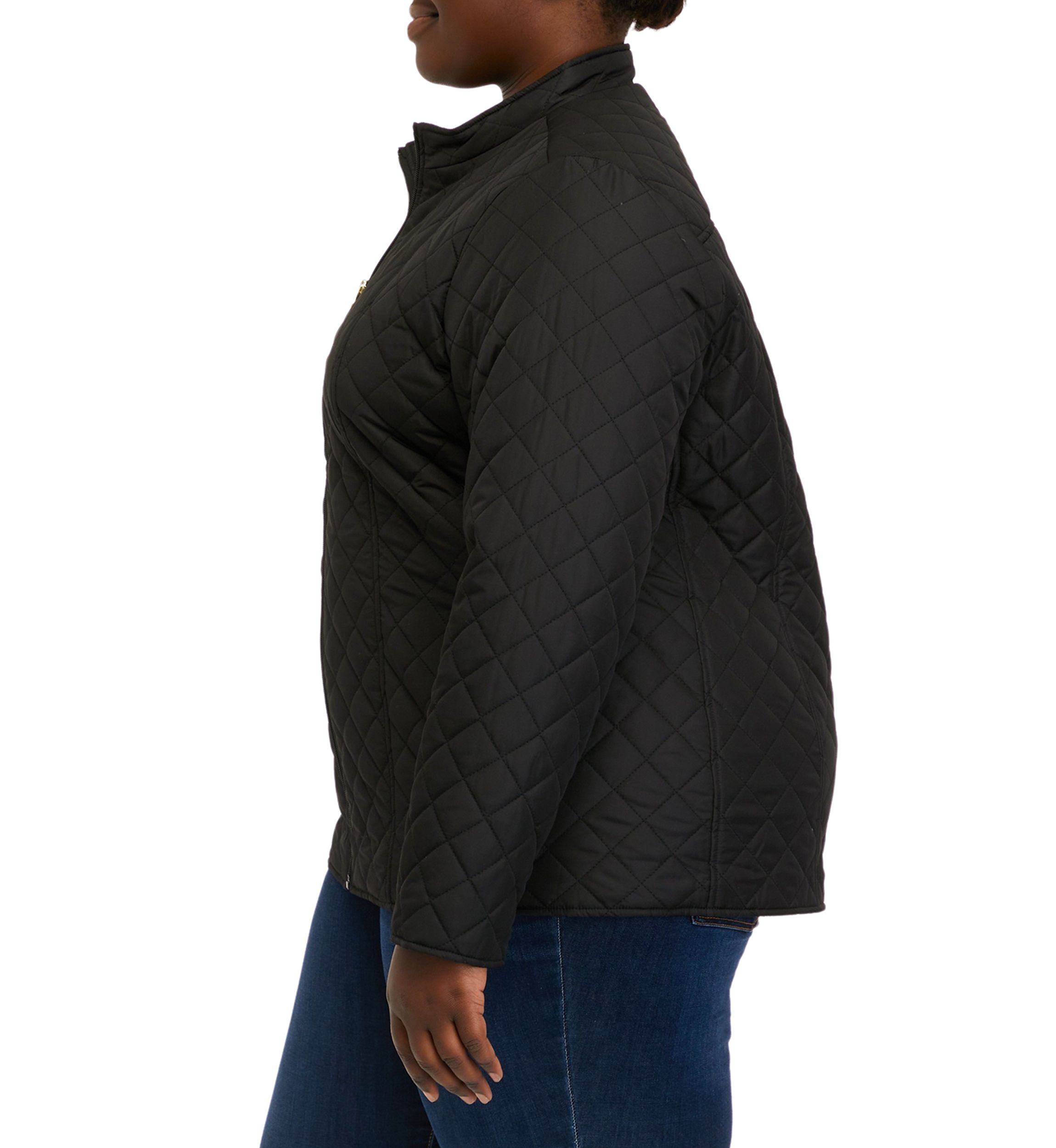 Kim Rogers® Plus Size Quilted Jacket | Belk