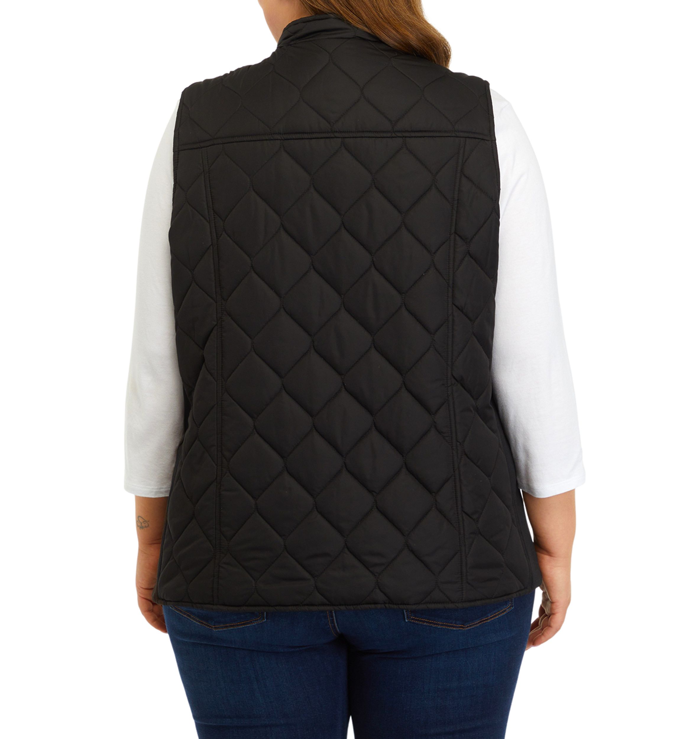 Plus Size Side Rib Vest 