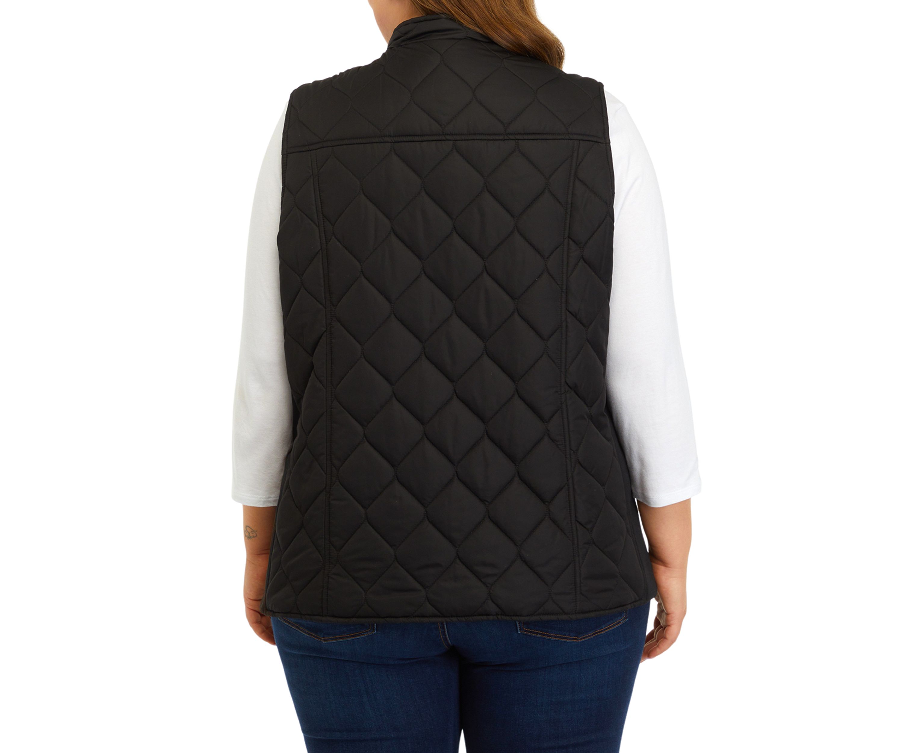 Plus Size Side Rib Vest 