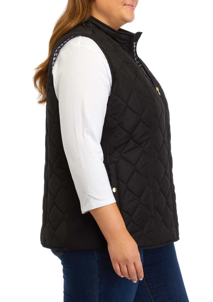 Plus Size Side Rib Vest 