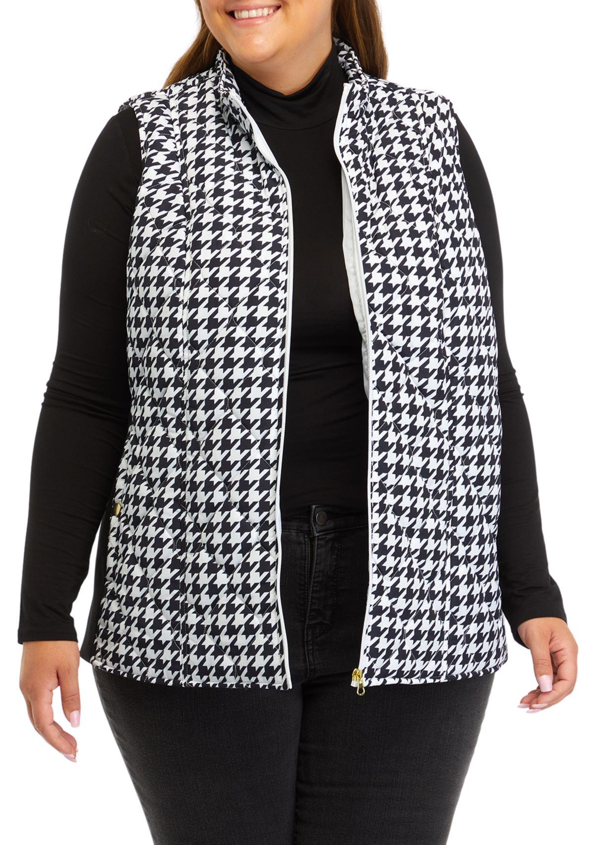   Plus Size Side Rib Vest 