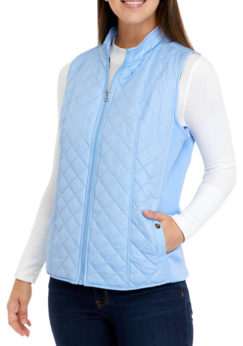 Kim Rogers Women's Quilted Rib Vest (various colors & size)