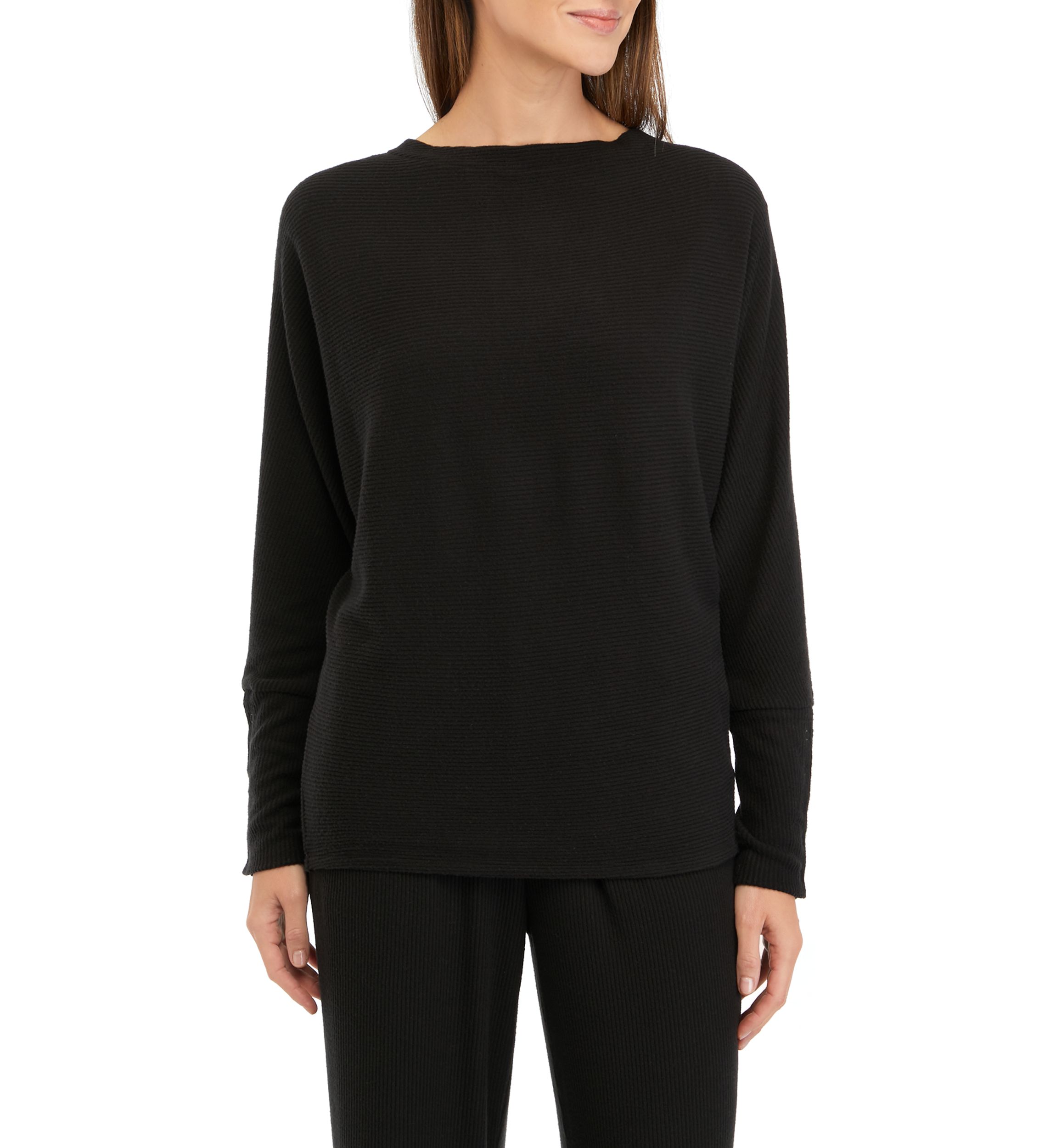 Womens Dolman Sleeve Snap T-Shirt