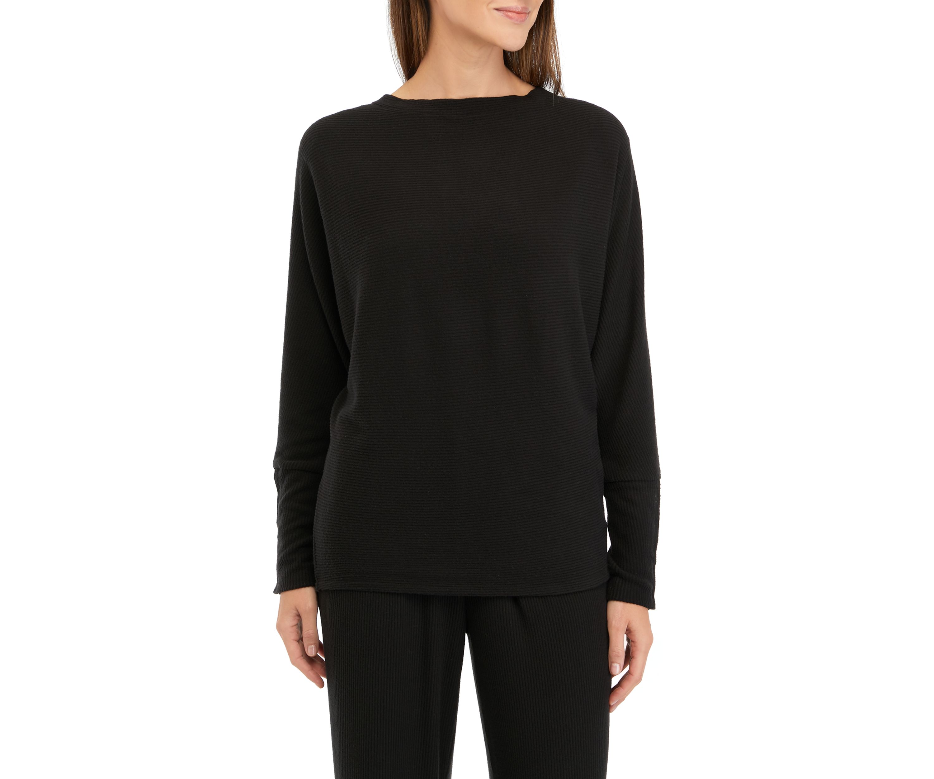 Womens Dolman Sleeve Snap T-Shirt