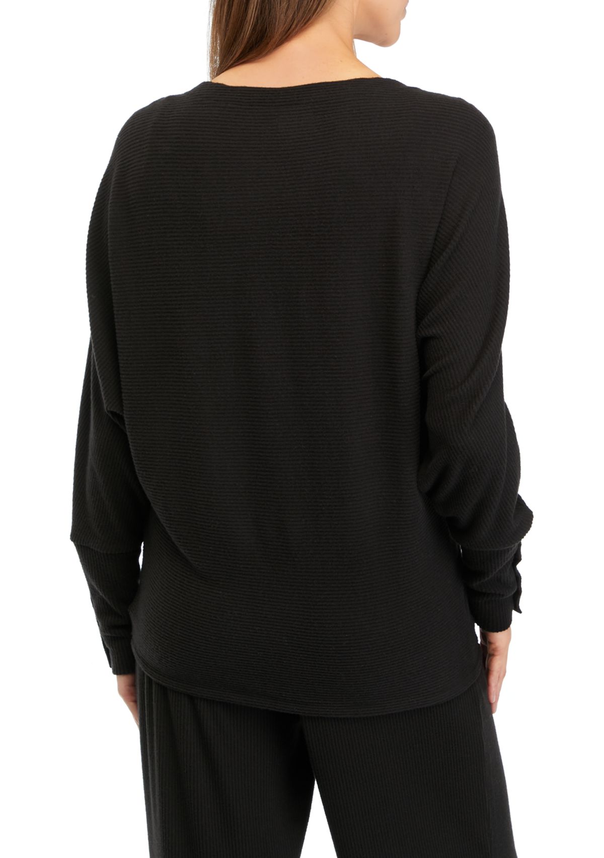 Womens Dolman Sleeve Snap T-Shirt