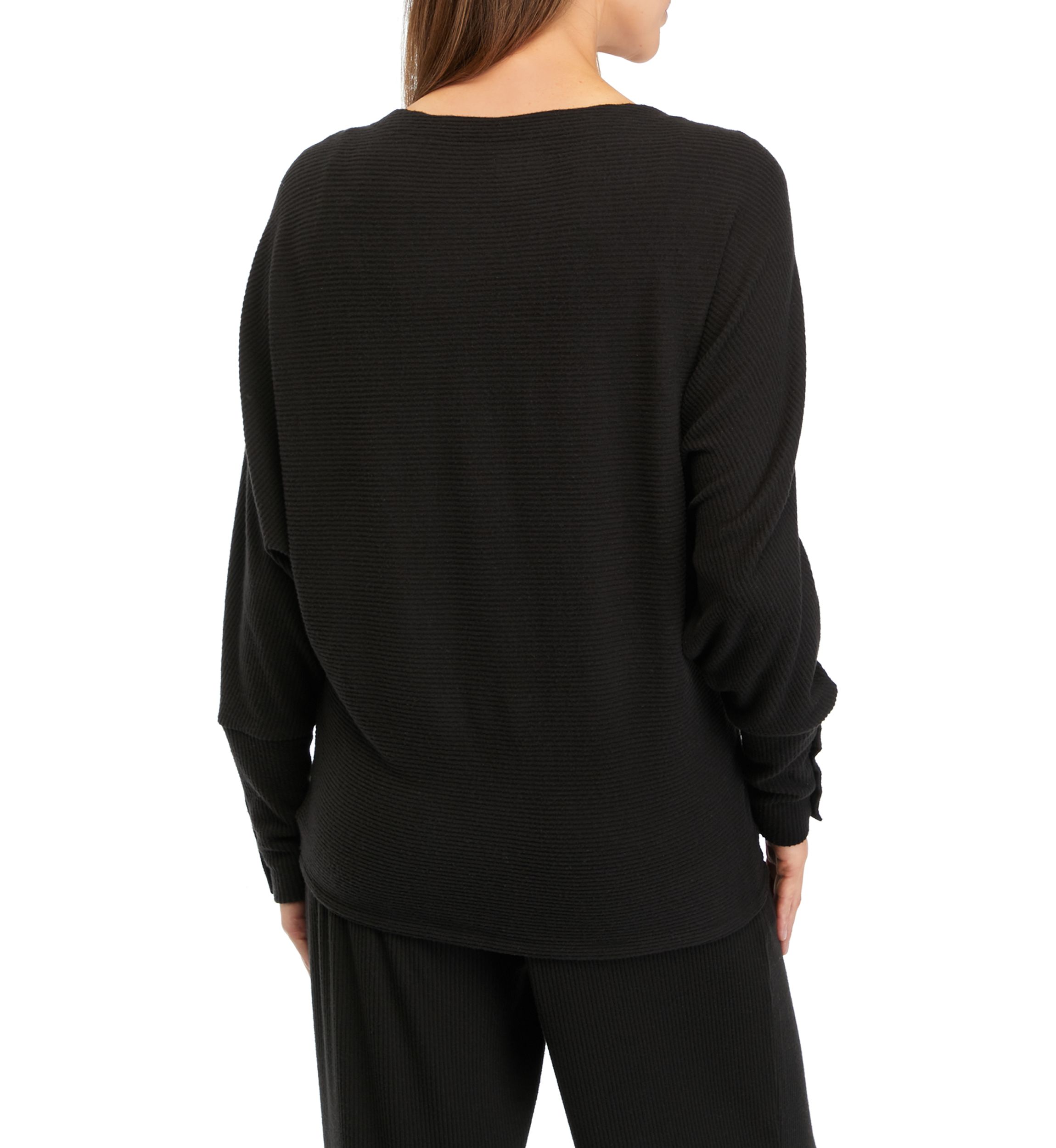 Womens Dolman Sleeve Snap T-Shirt