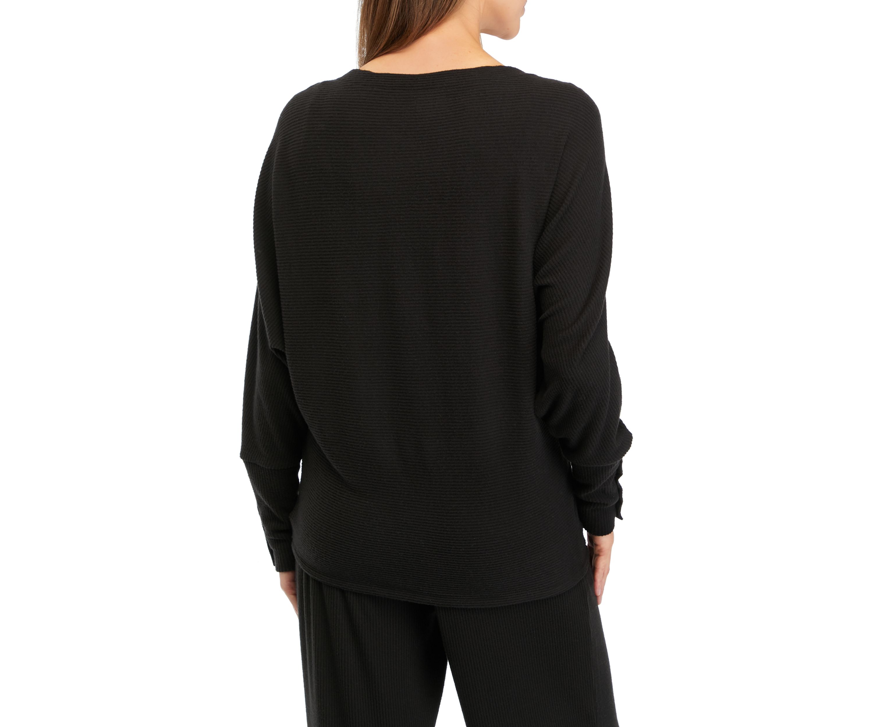 Womens Dolman Sleeve Snap T-Shirt