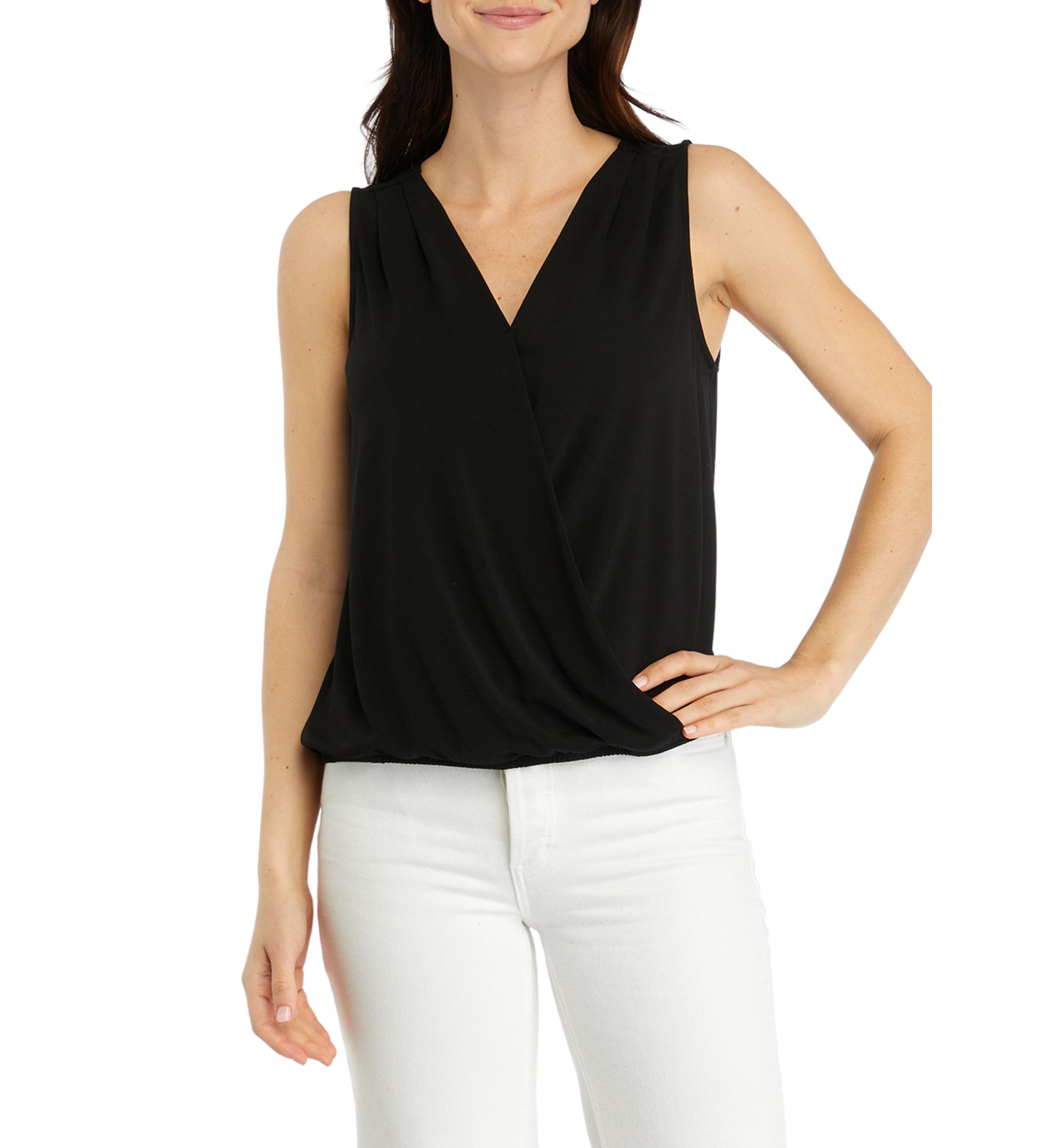 Womens Surplice Tank Top