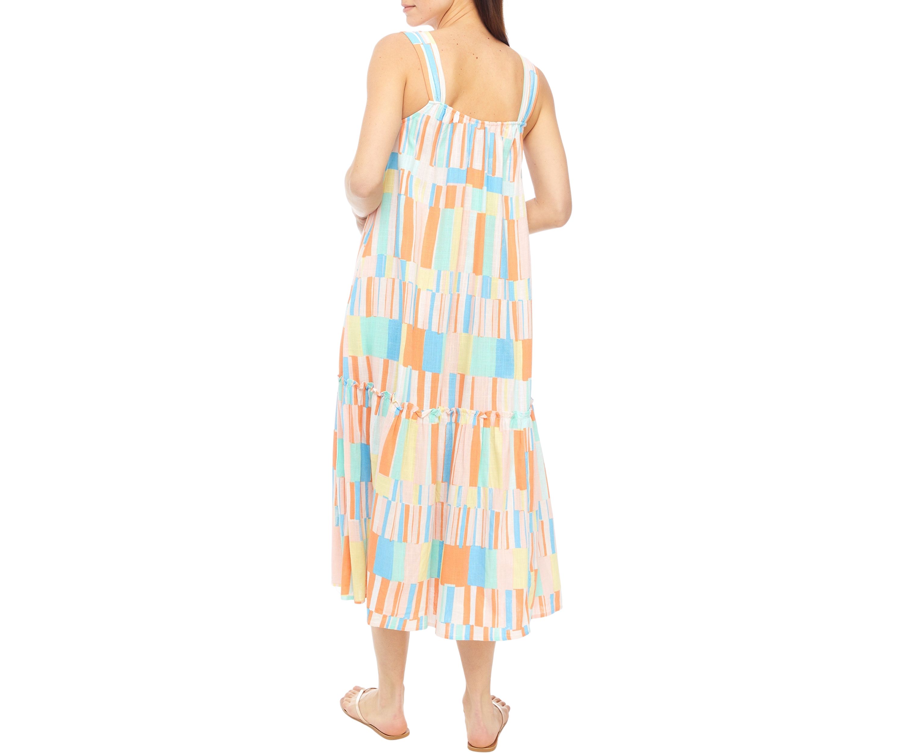 Womens Beachy Swing Maxi Dress