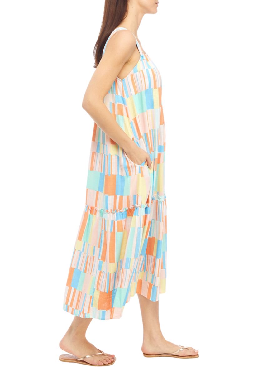 Womens Beachy Swing Maxi Dress